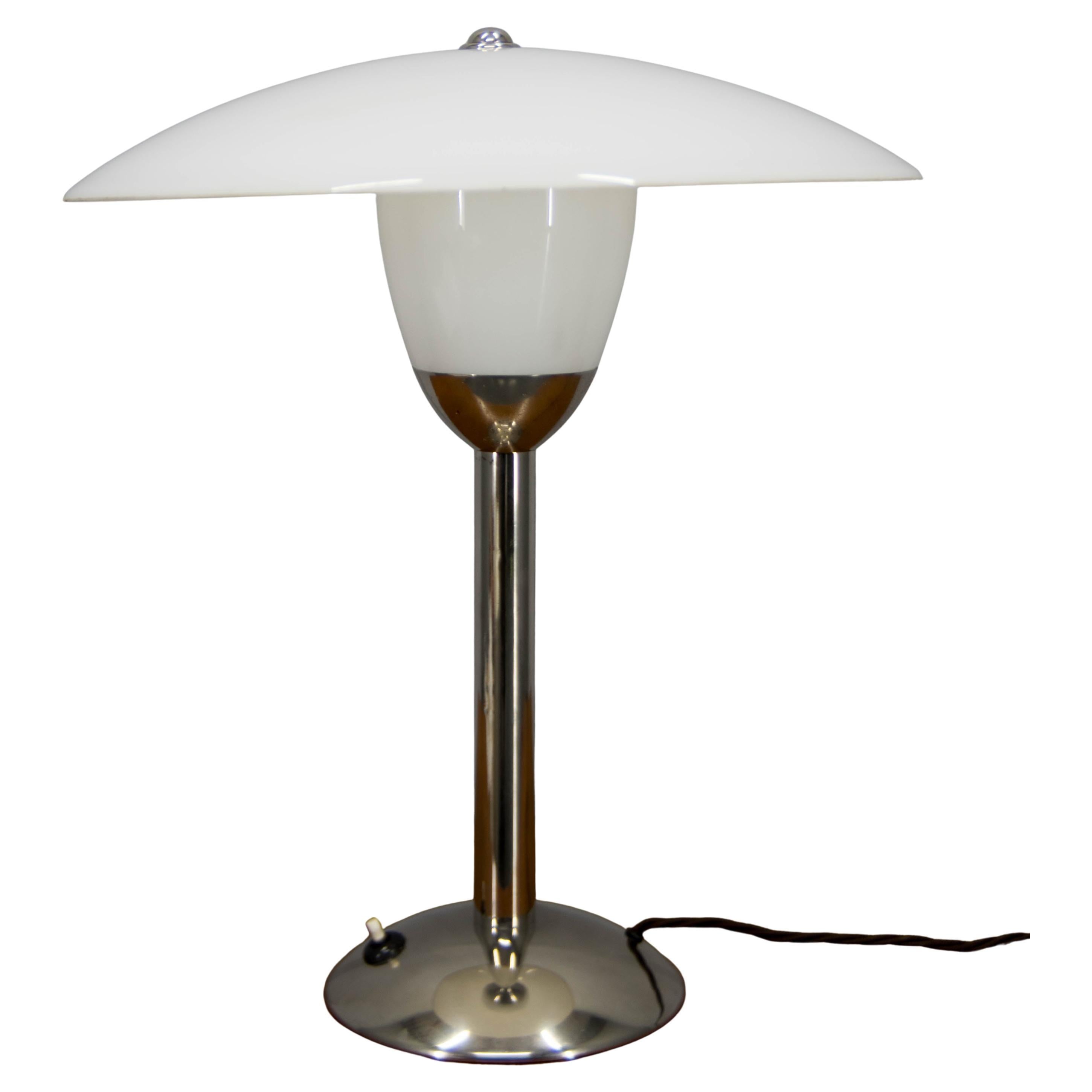 Rare Art Deco Table Lamp by Miloslav Prokop for Franta Anyz, 1930s For Sale