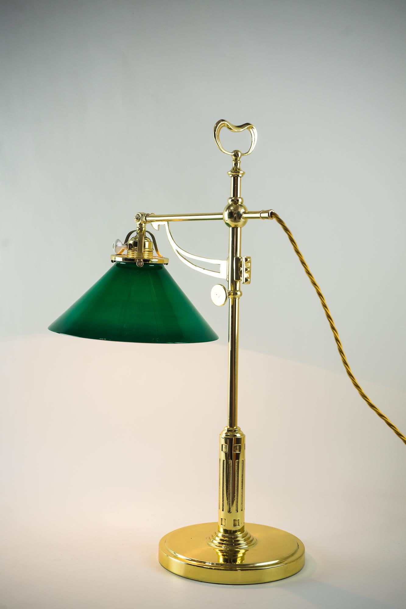 Rare Art Deco Table Lamp, Vienna, circa 1920s 4