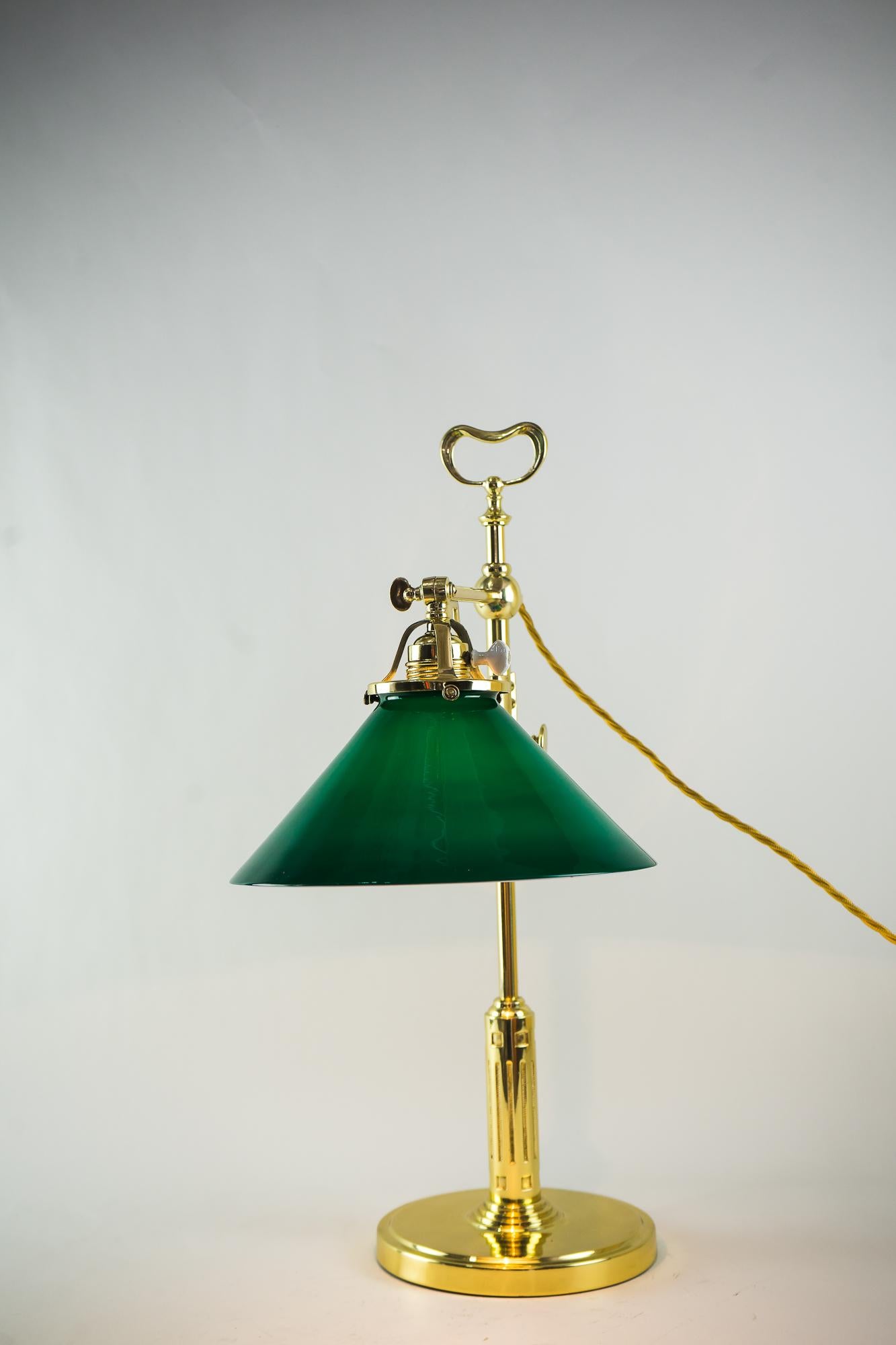 Rare Art Deco Table Lamp, Vienna, circa 1920s 5