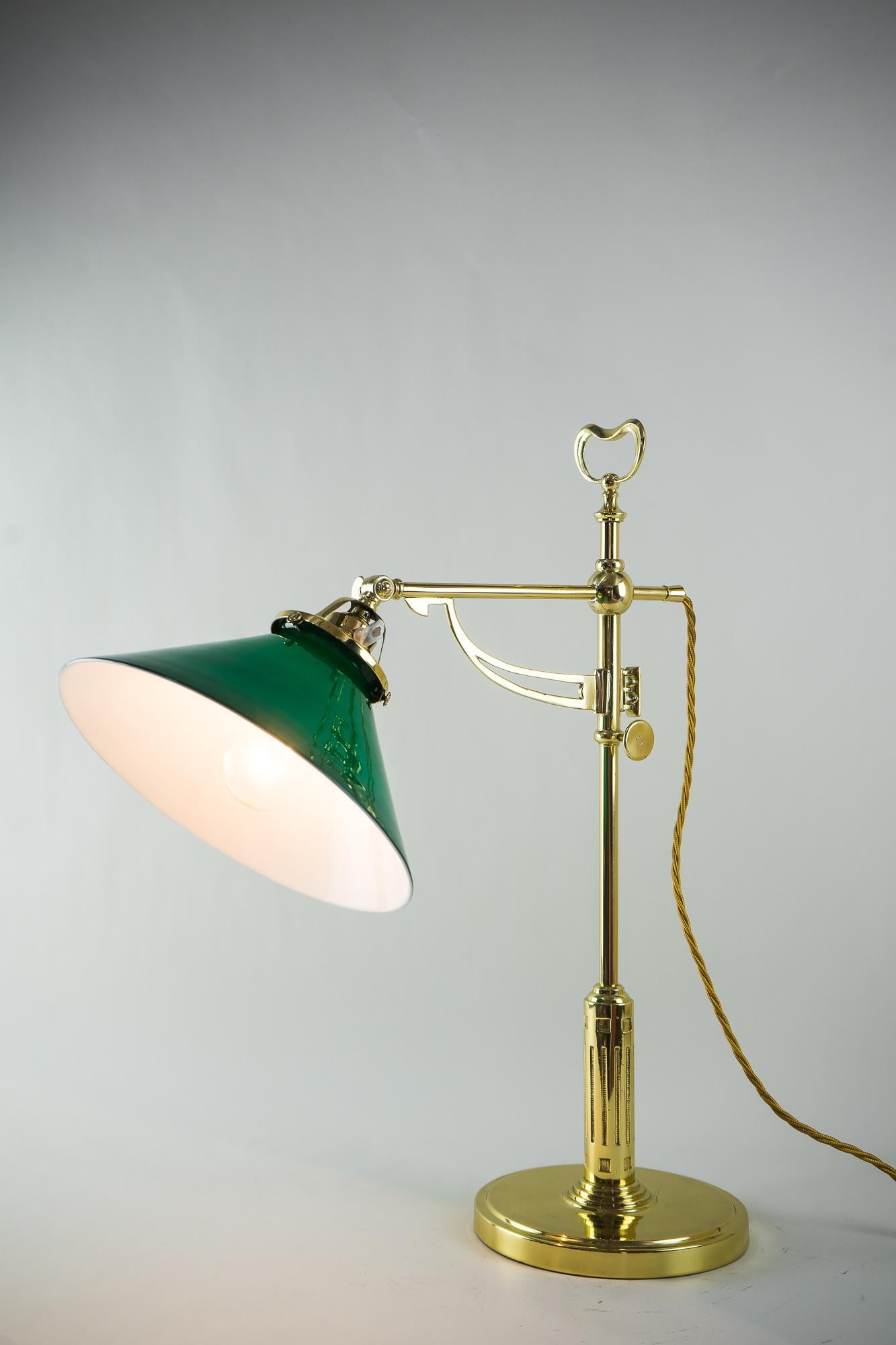 Rare Art Deco Table Lamp, Vienna, circa 1920s 6