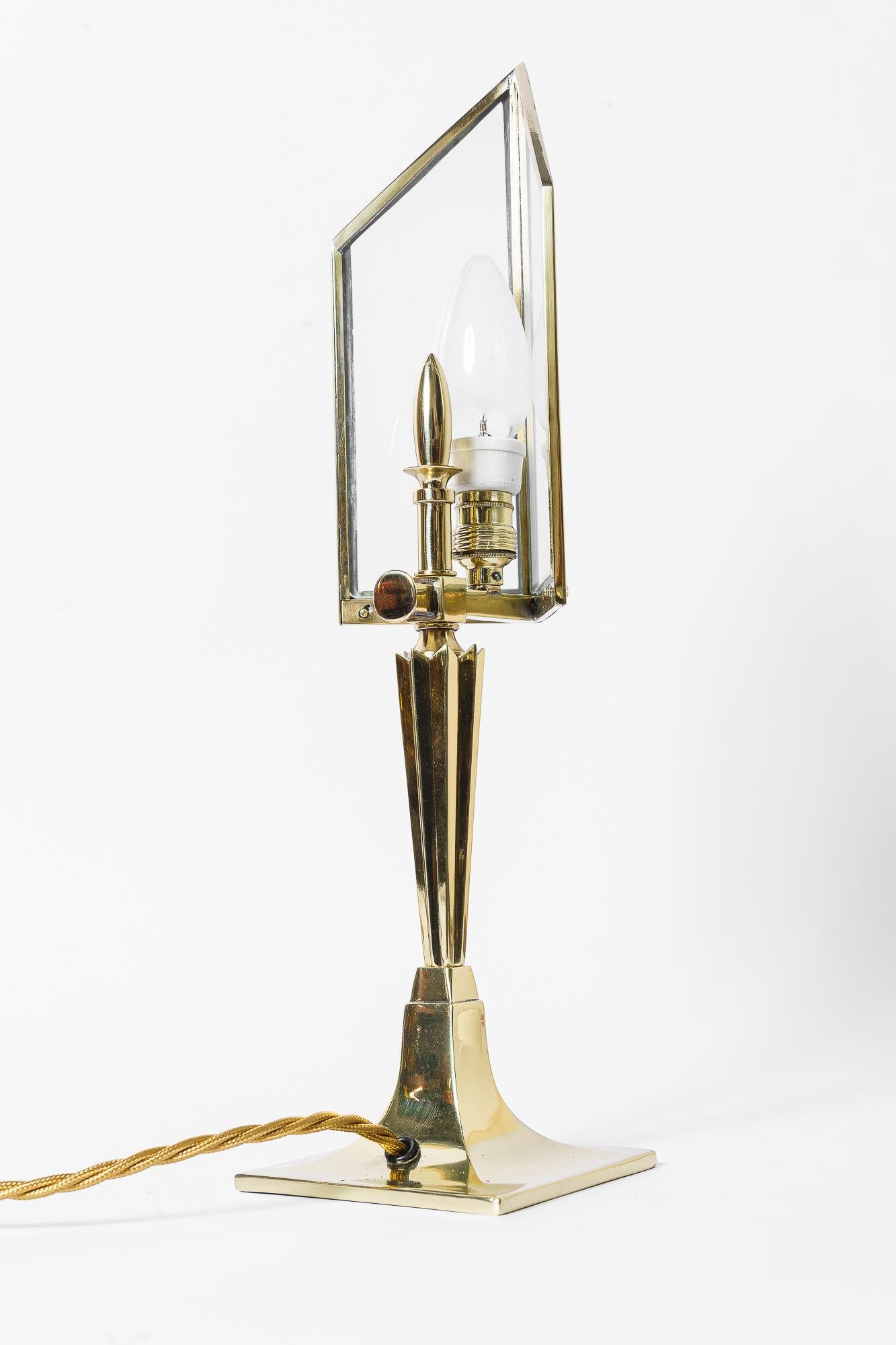 Rare Art Deco Table Lamp, Vienna, Around 1920s In Good Condition For Sale In Wien, AT