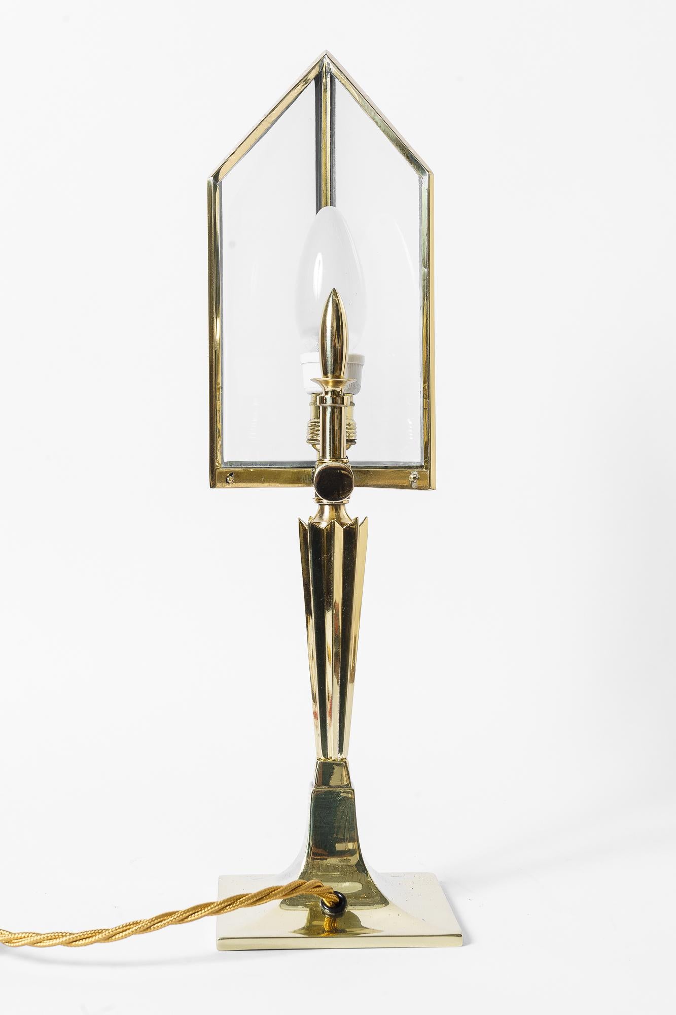 Early 20th Century Rare Art Deco Table Lamp, Vienna, Around 1920s For Sale