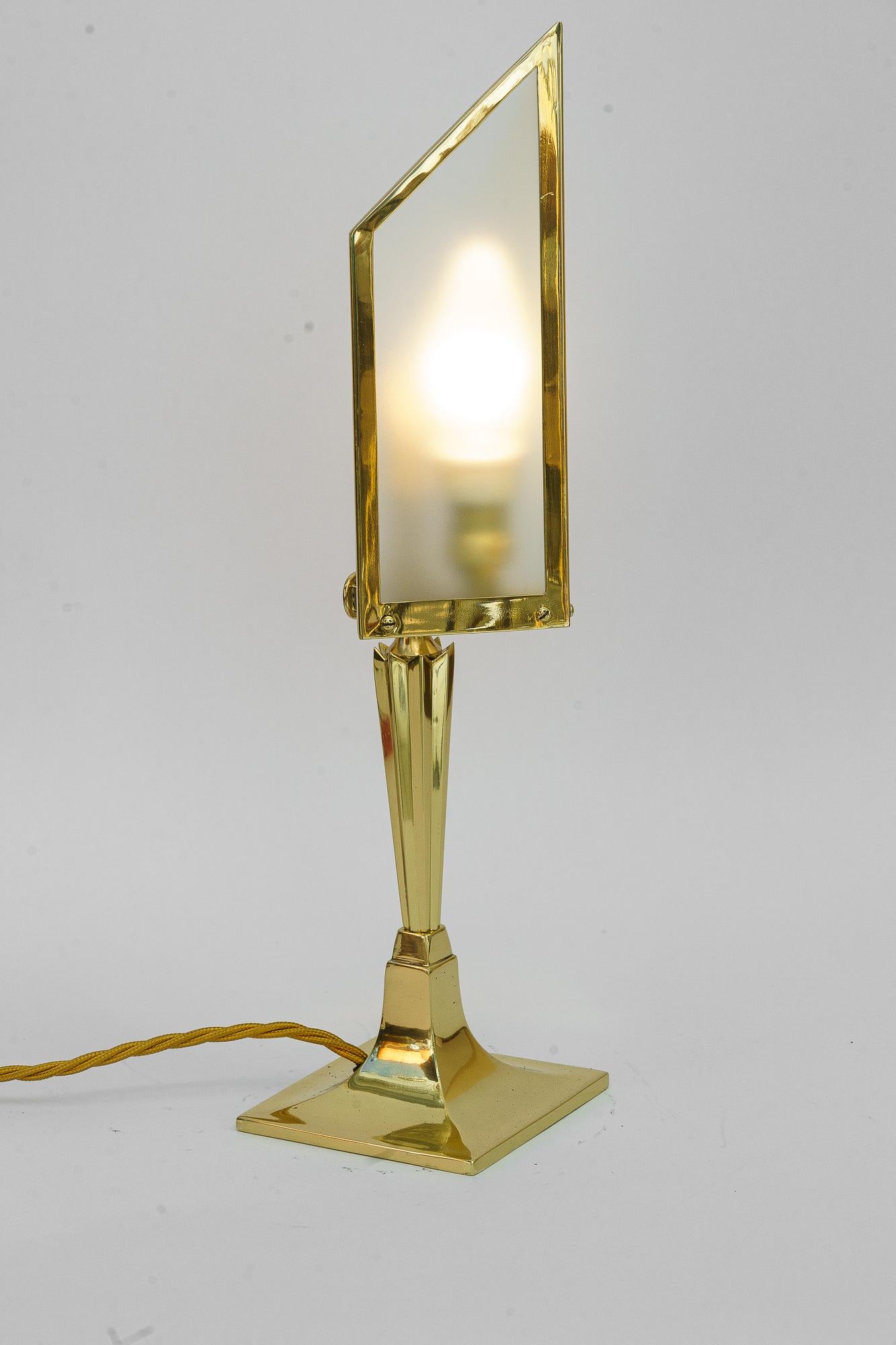 Rare Art Deco Table Lamp, Vienna, Around 1920s For Sale 1