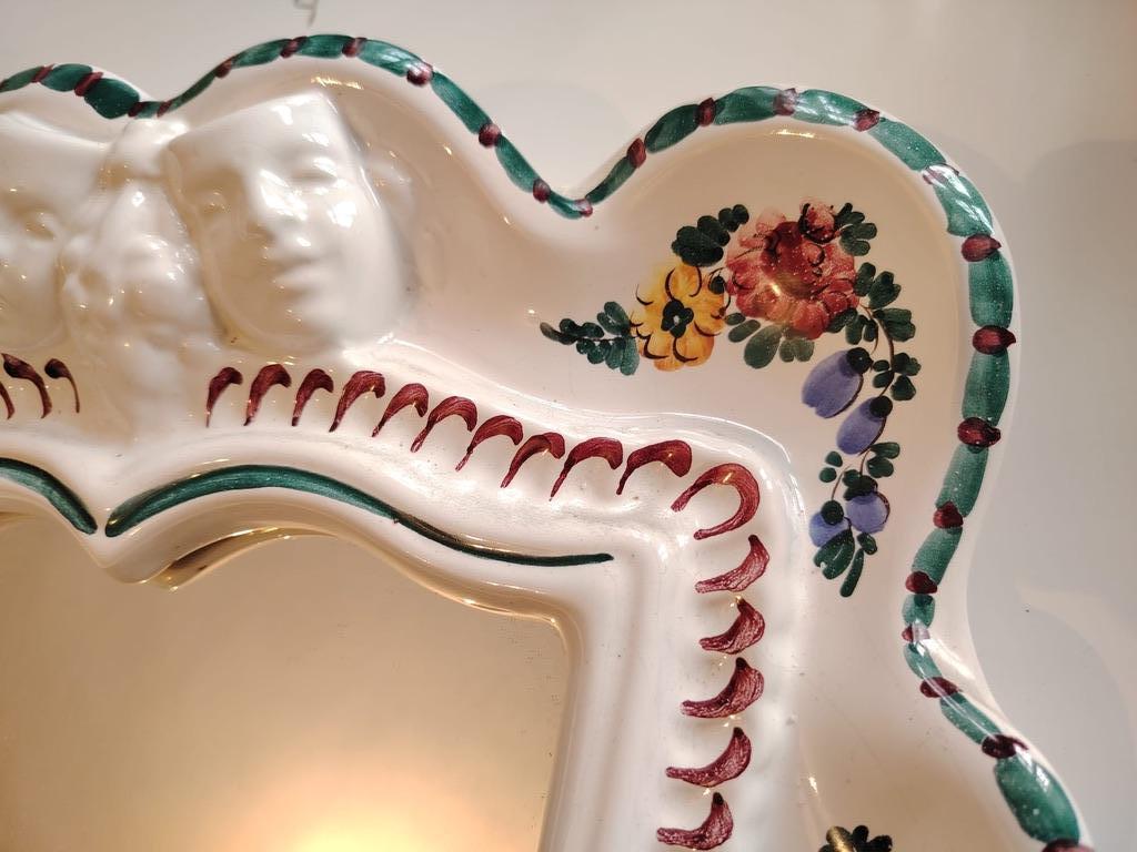 Raro espejo Art Deco 