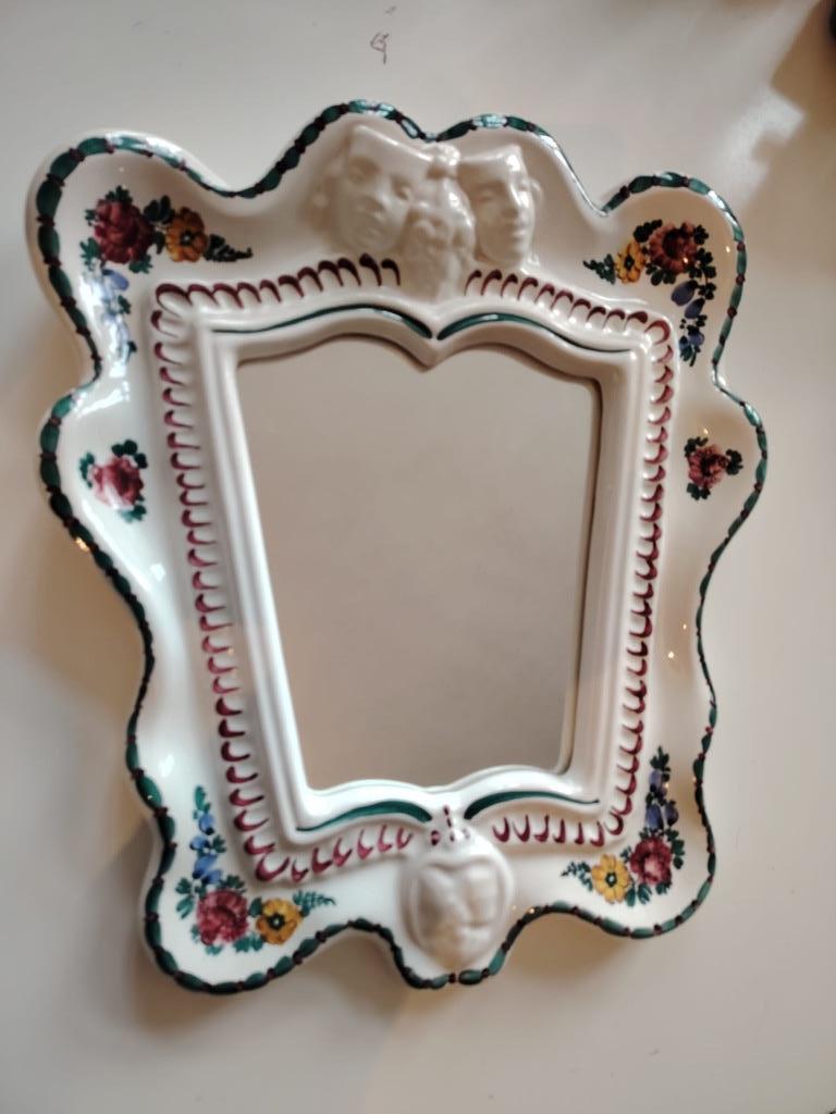 Raro espejo Art Deco 