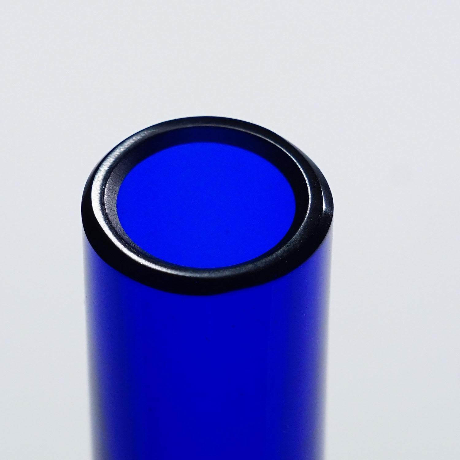 Rare Art Glass Bottle Morandiana by Gio Ponti for Venini Murano In Good Condition For Sale In Berghuelen, DE
