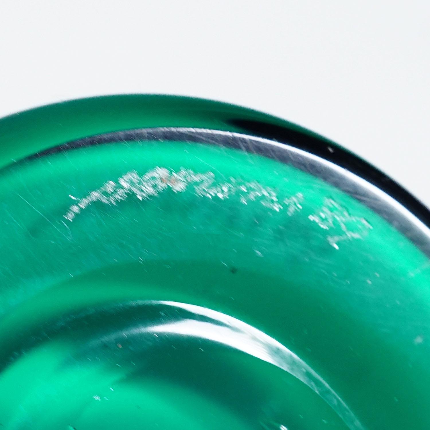 Rare Art Glass Bottle Morandiana by Gio Ponti for Venini Murano For Sale 1
