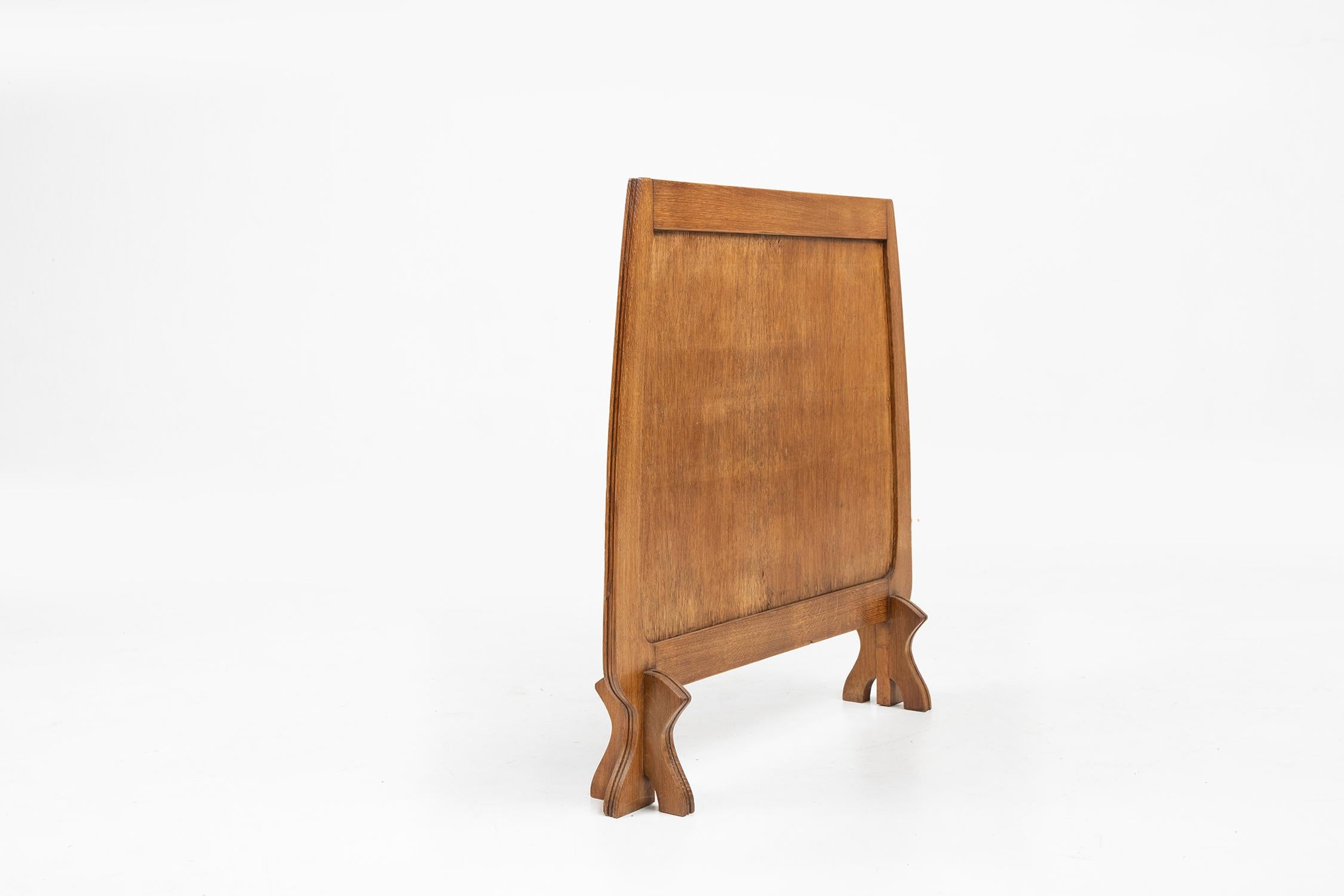 Rara pantalla de chimenea Art Nouveau, Francia ca. 1910 Francés en venta