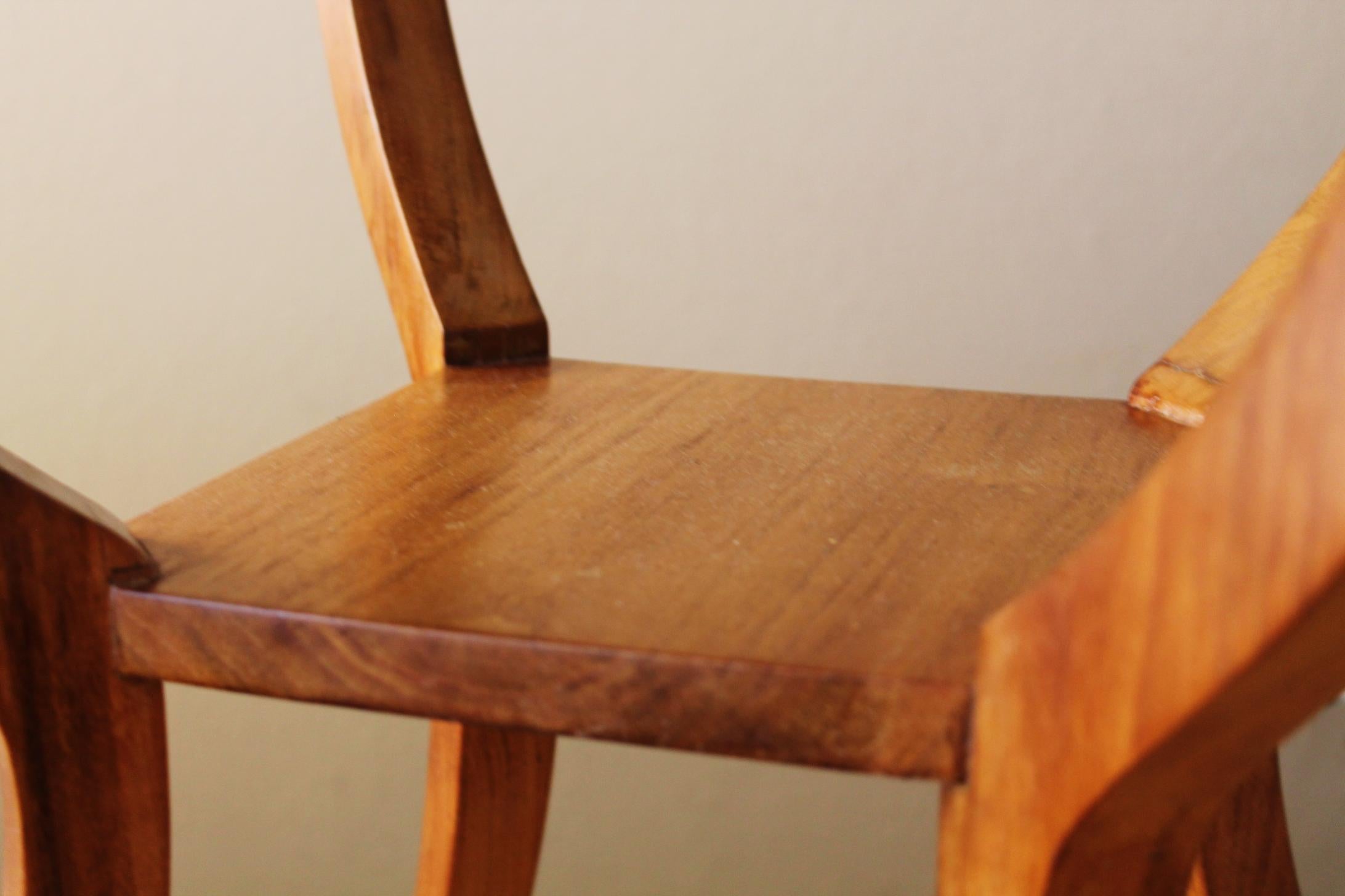 Seltener Jugendstil Jugendstil-Schreibtisch mit einer Schublade Cabriole Louis Majorelle im Zustand „Gut“ im Angebot in Peoria, AZ