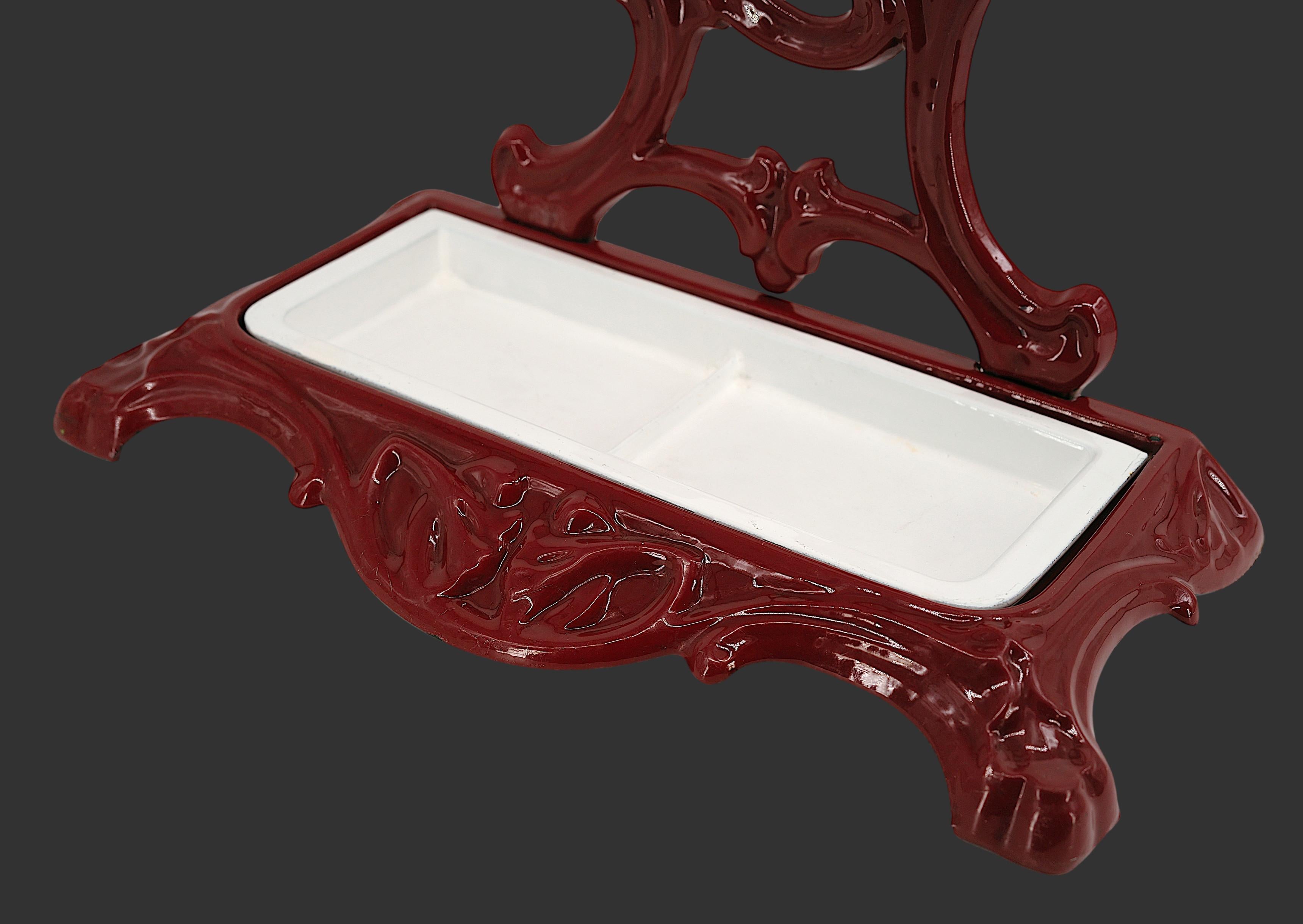 Rare Art Nouveau Umbrella Stand, 1900 For Sale 7