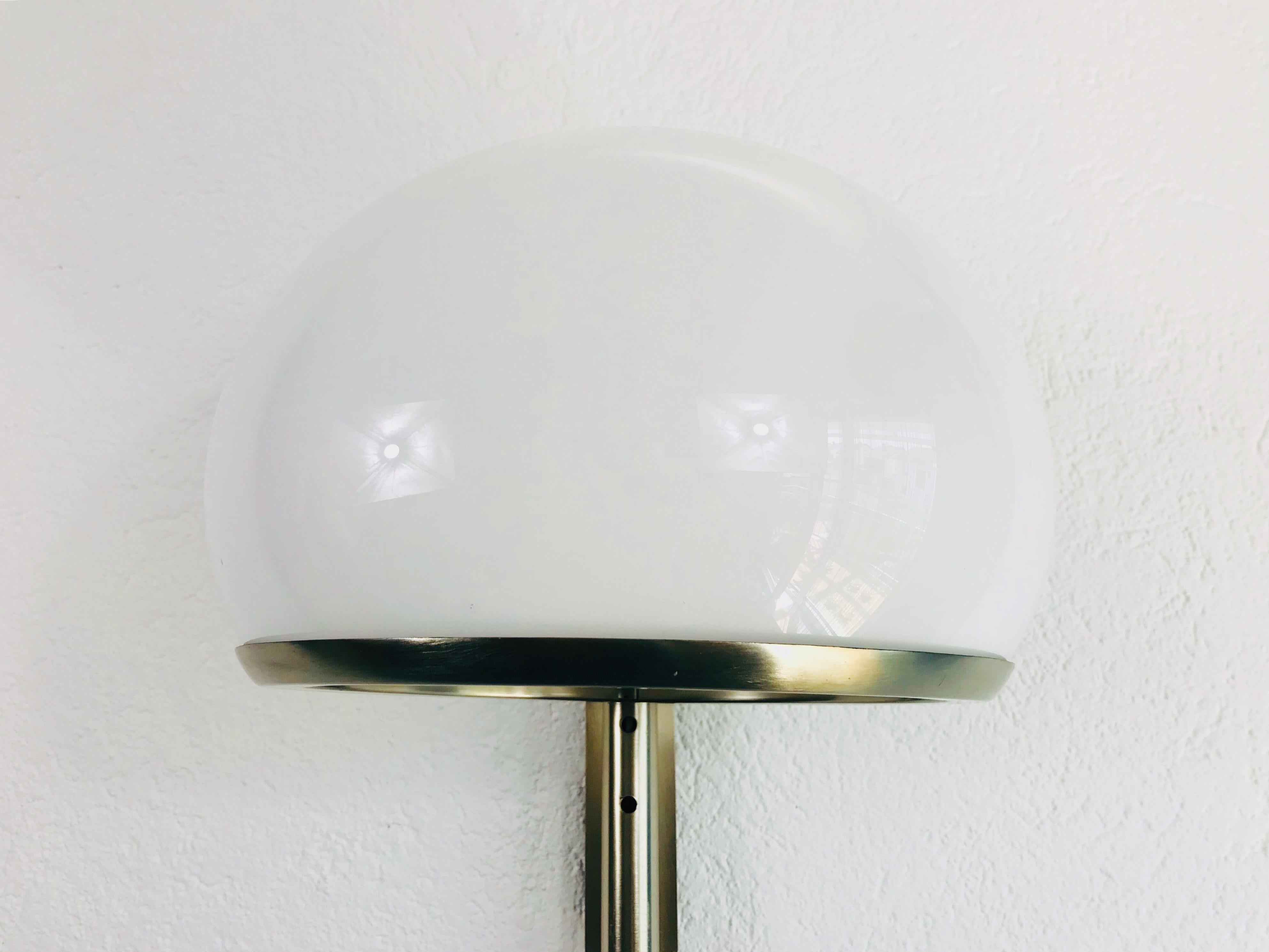 Rare Arteluce Chrome and Perspex Wall Lamp, Italy, 1970s For Sale 1