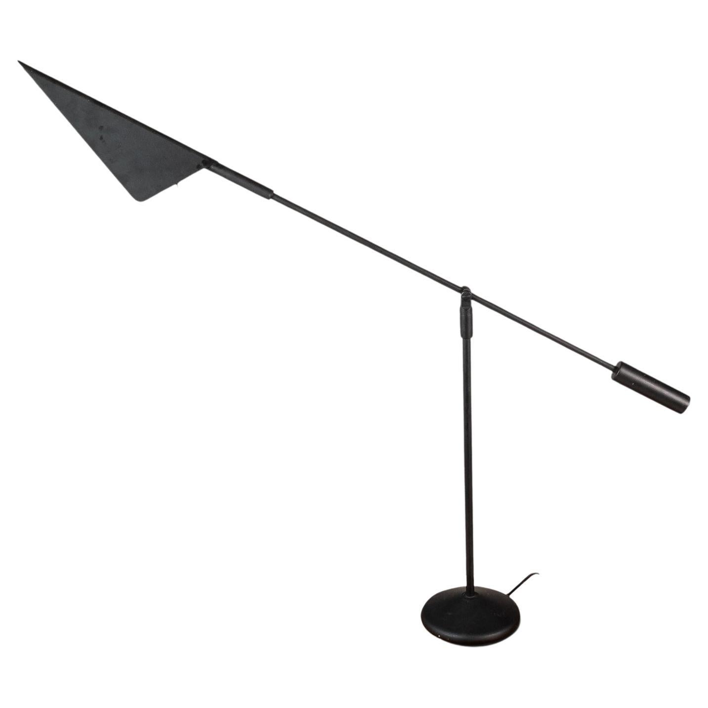 Rare Articulating UFO Table / Desk Lamp, Robert Sonneman, Kovacs, USA, c. 1990s