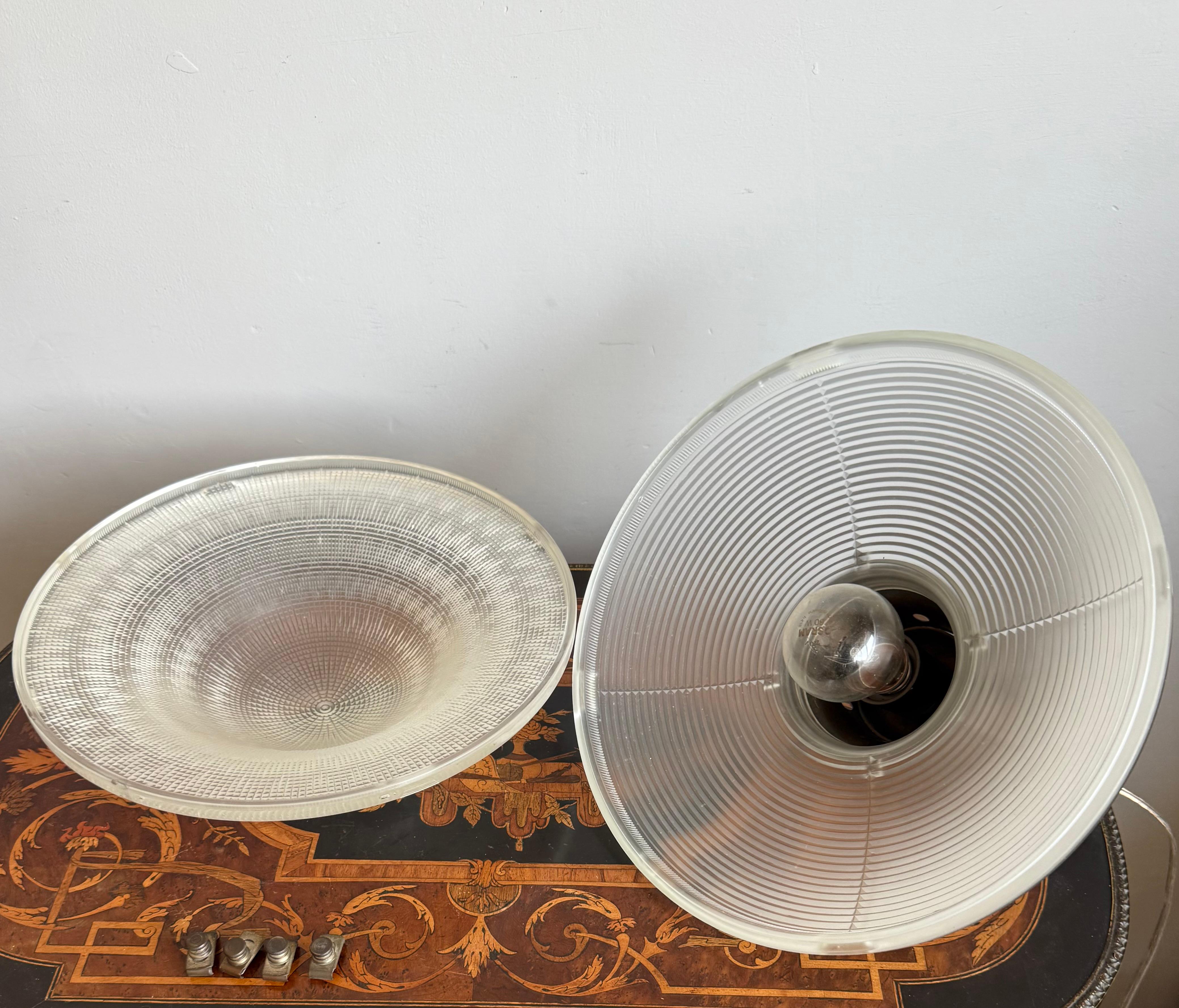 Rare Arts & Crafts Holophane No 2712.R Pendant Light England, Early 20th Century For Sale 12