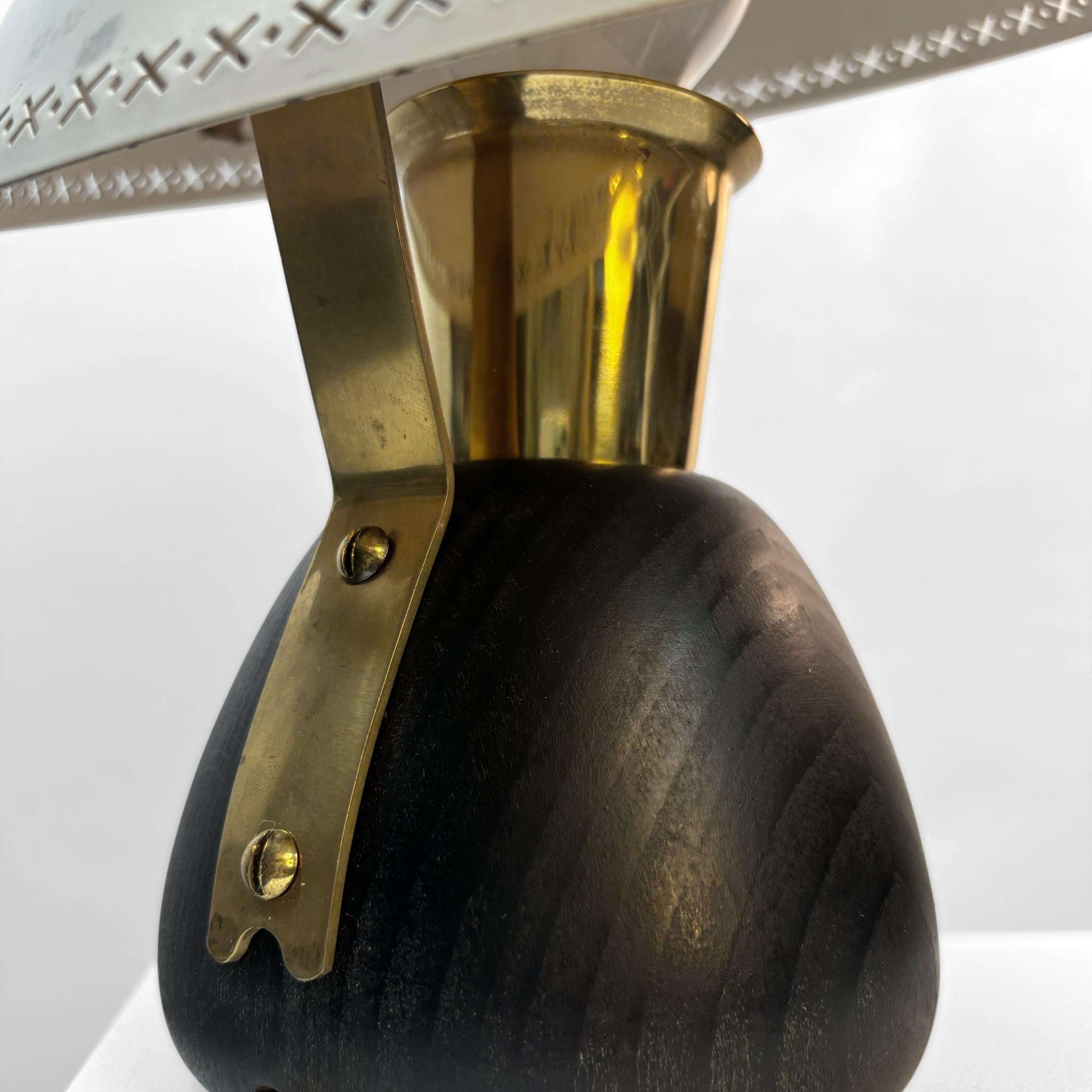 Rare lampe de table scandinave ASEA du milieu du siècle, modèle E1272, Suède, années 1950 en vente 8
