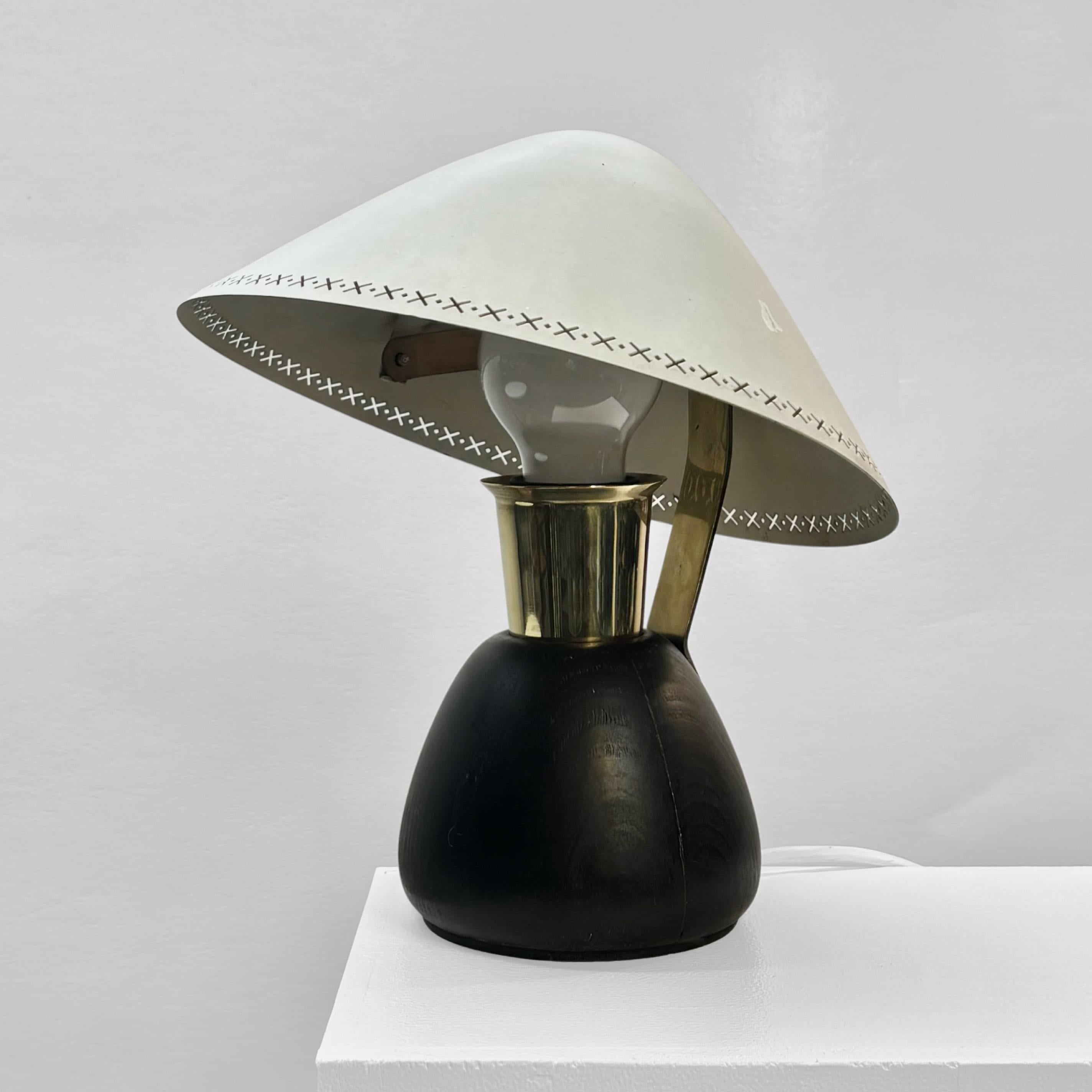 Mid-Century Modern Rare lampe de table scandinave ASEA du milieu du siècle, modèle E1272, Suède, années 1950 en vente