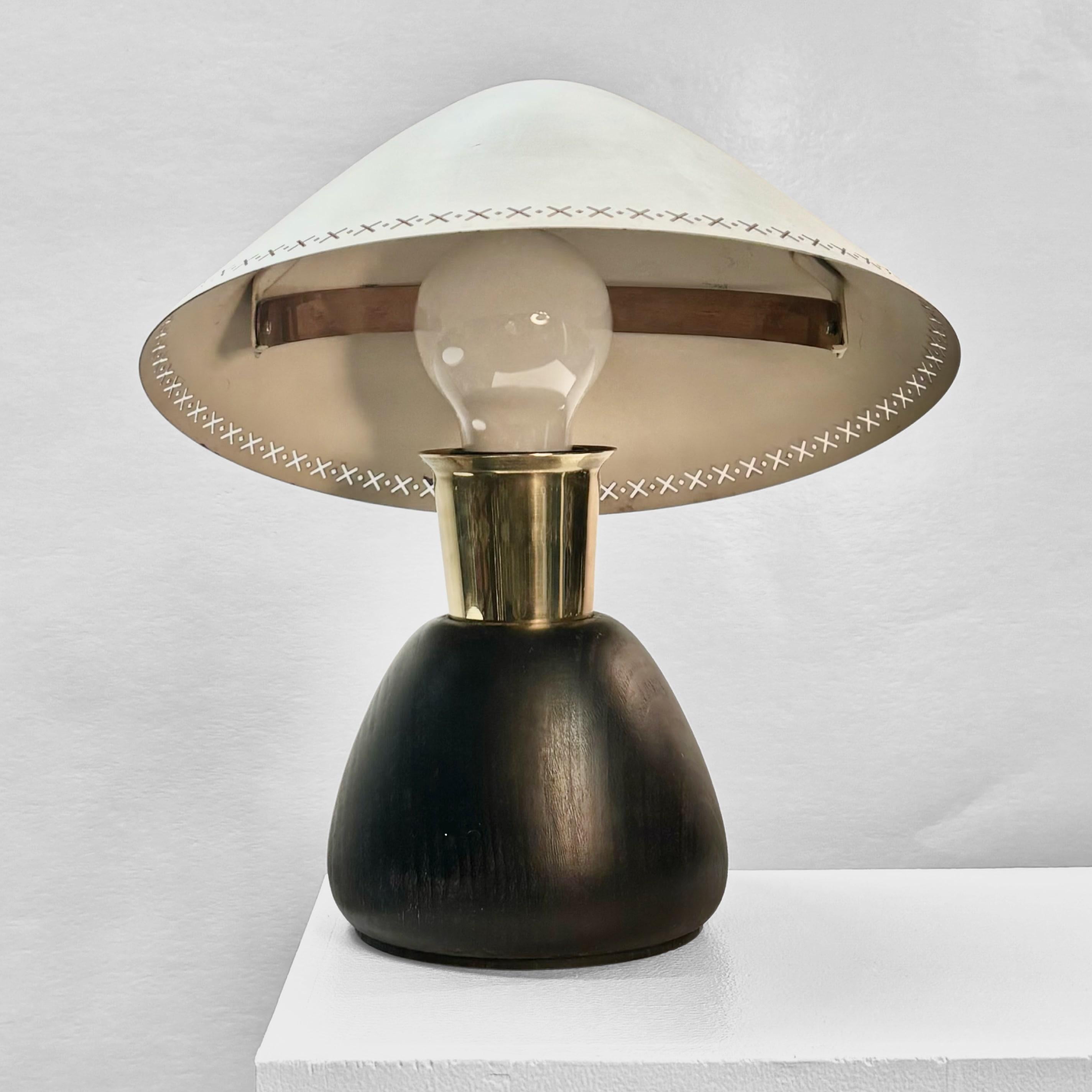 Suédois Rare lampe de table scandinave ASEA du milieu du siècle, modèle E1272, Suède, années 1950 en vente