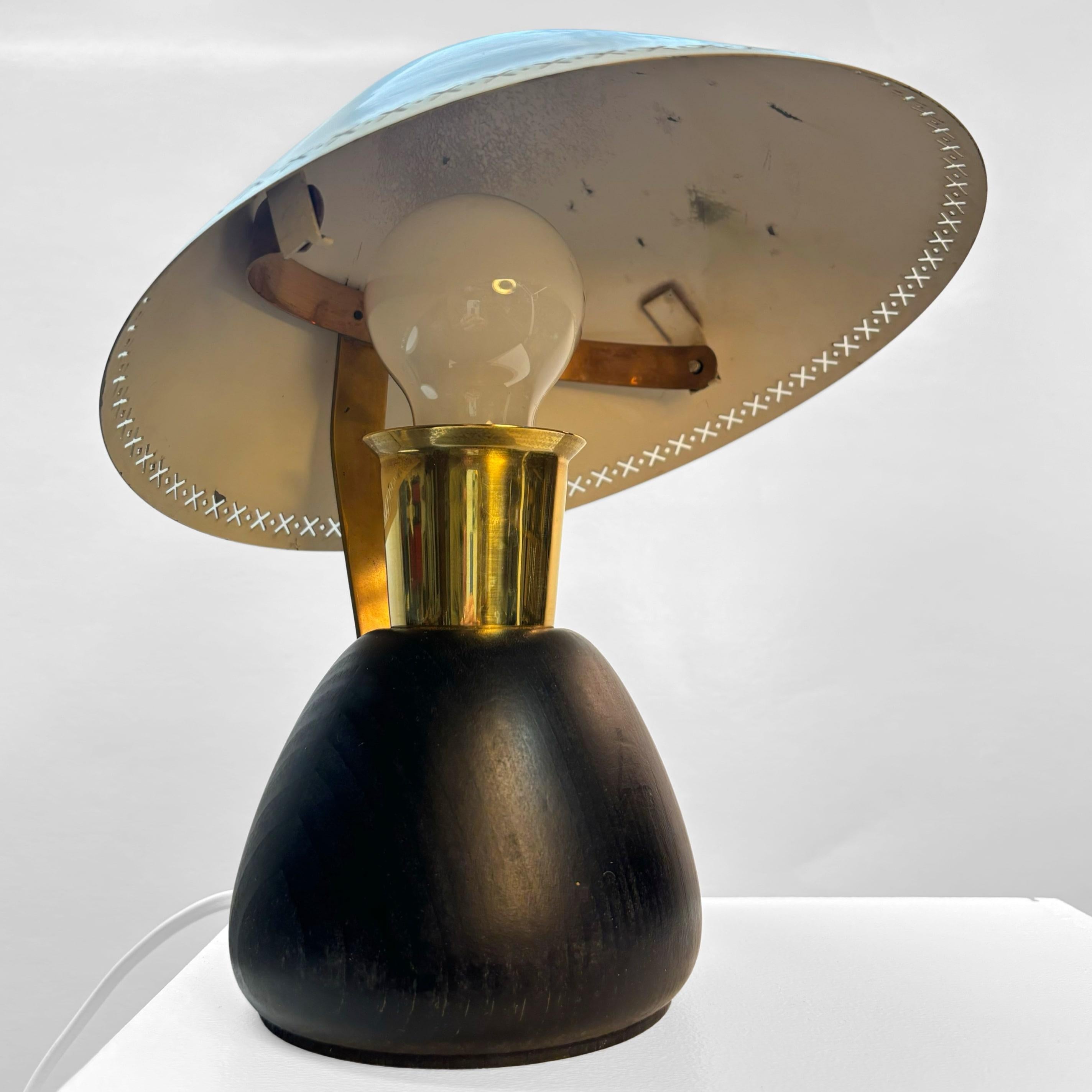 Rare lampe de table scandinave ASEA du milieu du siècle, modèle E1272, Suède, années 1950 en vente 2