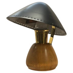 Rare ASEA mid century Scandinavian table lamp, model E1272, Sweden, 1950s