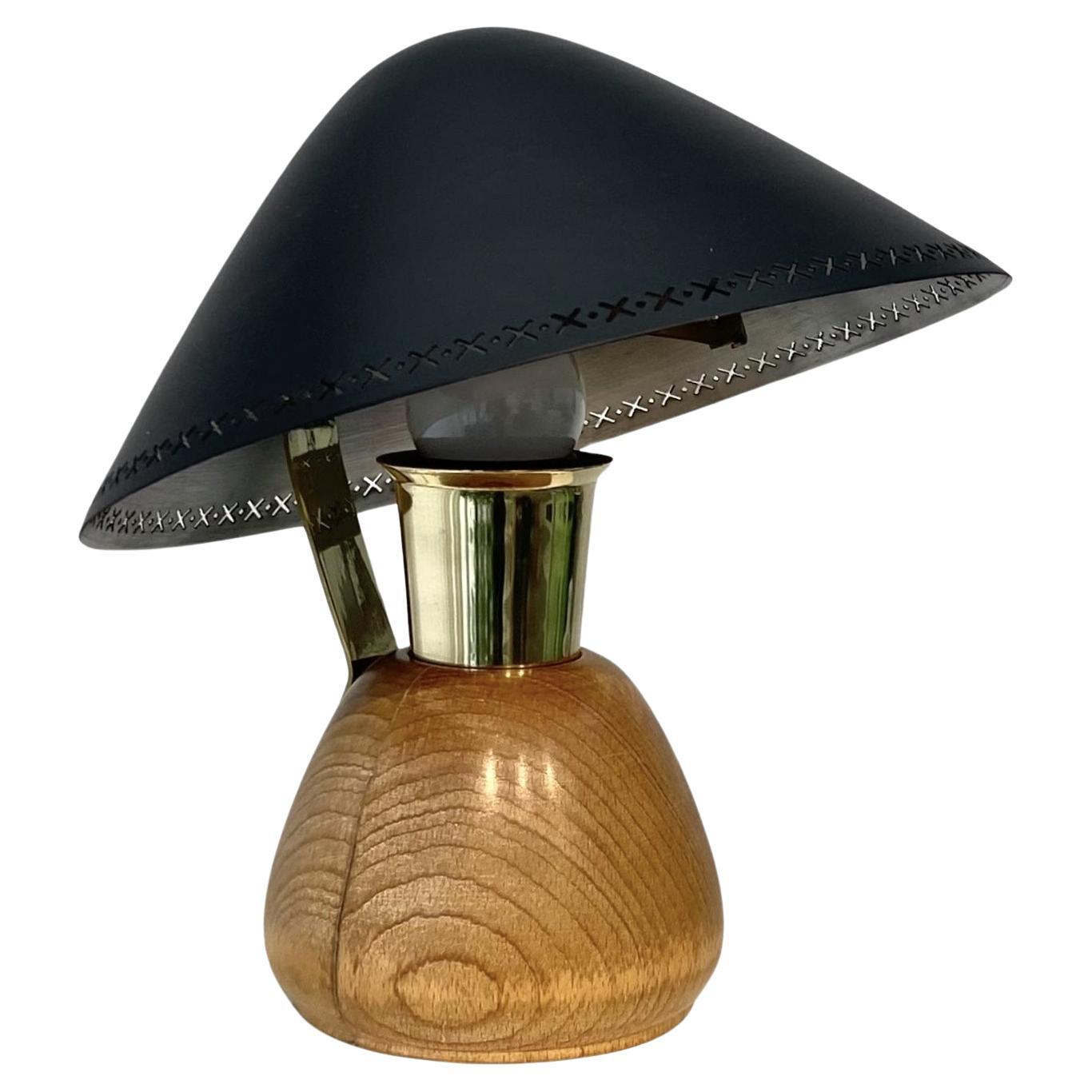 Rare ASEA mid century table lamp, model E1272, Sweden, 1950s For Sale