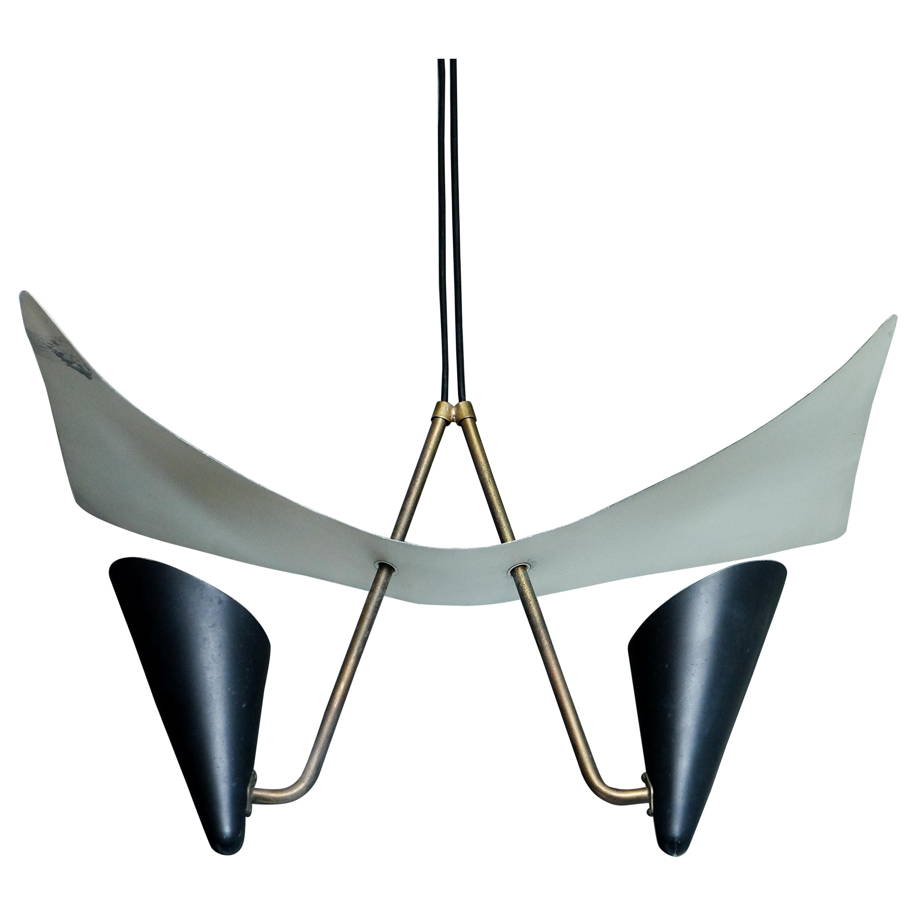 Rare ASEA Pendant, Sweden, 1950s For Sale