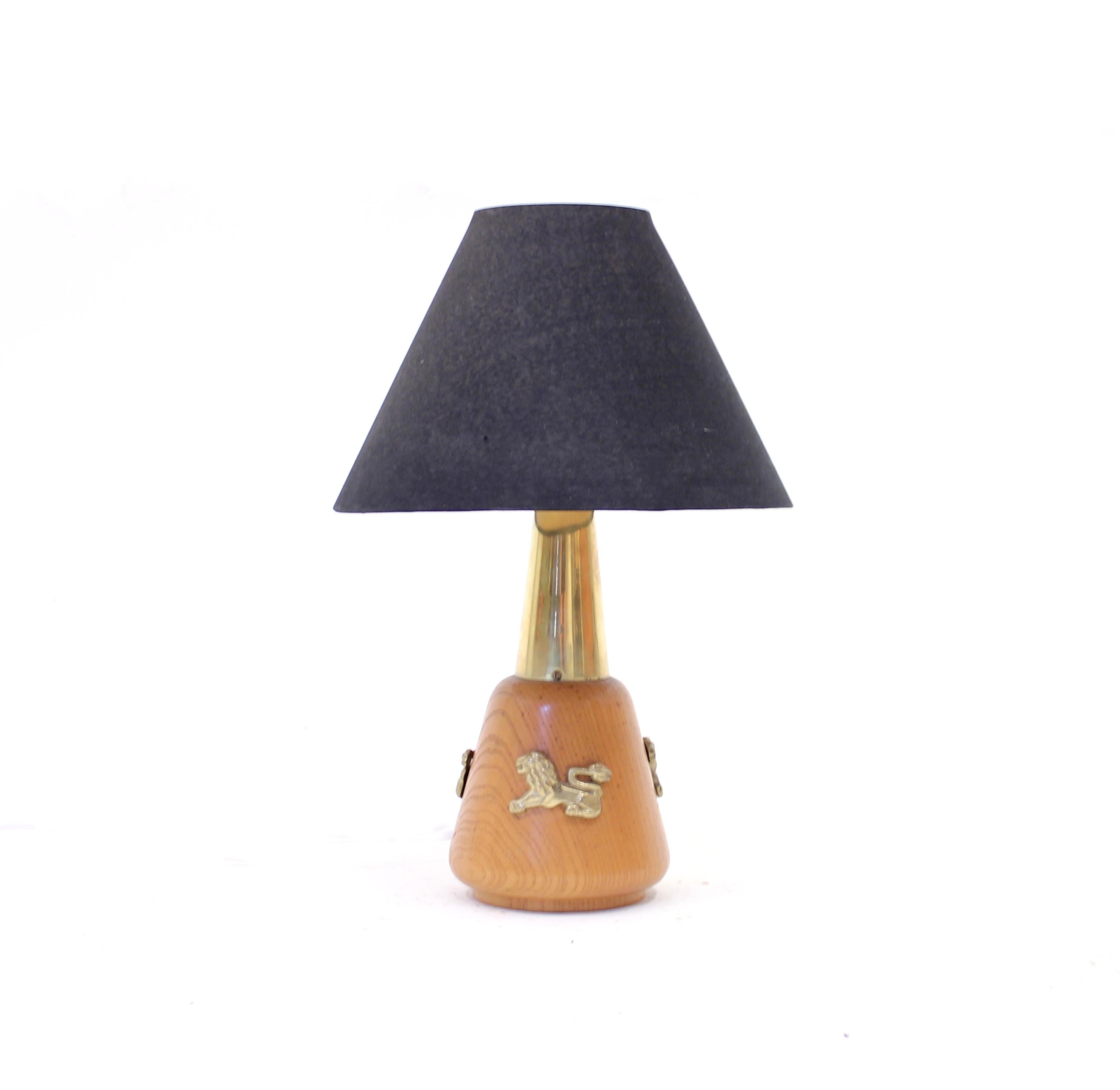Scandinavian Modern Rare ASEA Table Lamp, 1950s