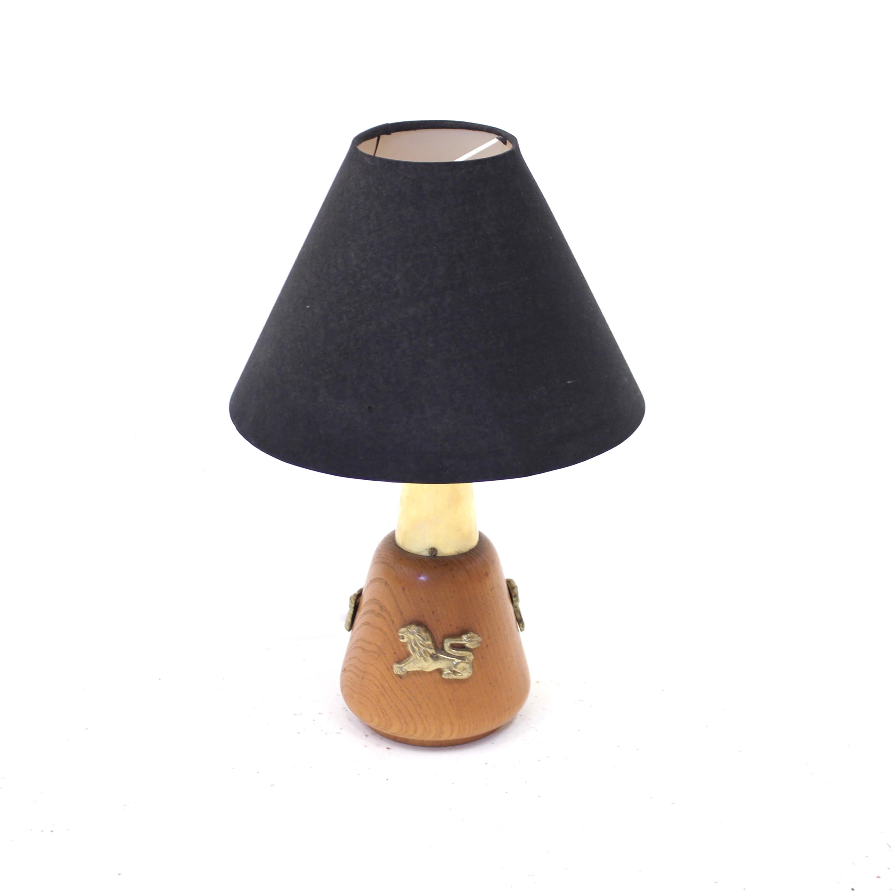 Swedish Rare ASEA Table Lamp, 1950s