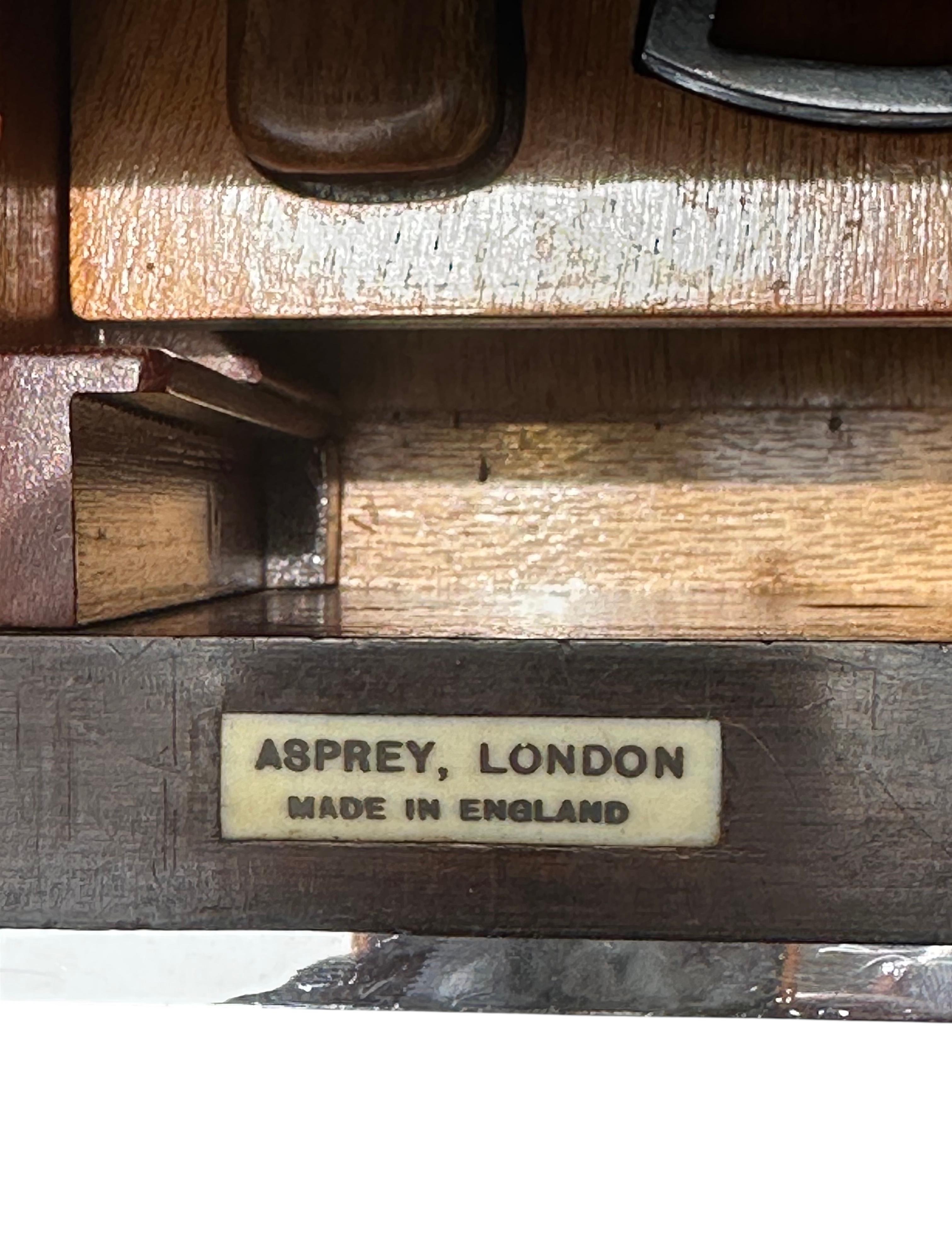 Raro ASPREY & Co. Carrito Bar Art Decó London Royal Warrant. Cromo en venta