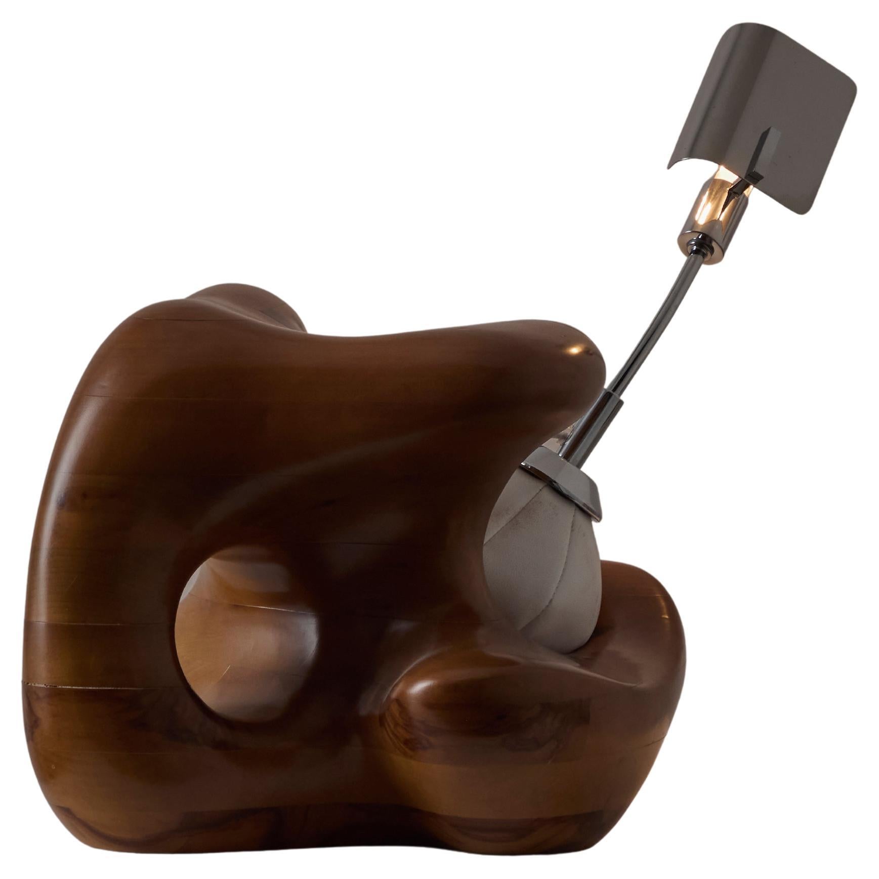 Rare 'Astrid' Sculptural Table Lamp by Silvano Pulcinelli for Esperia For Sale