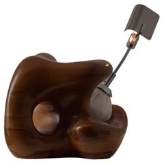 Rare 'Astrid' Sculptural Table Lamp by Silvano Pulcinelli for Esperia