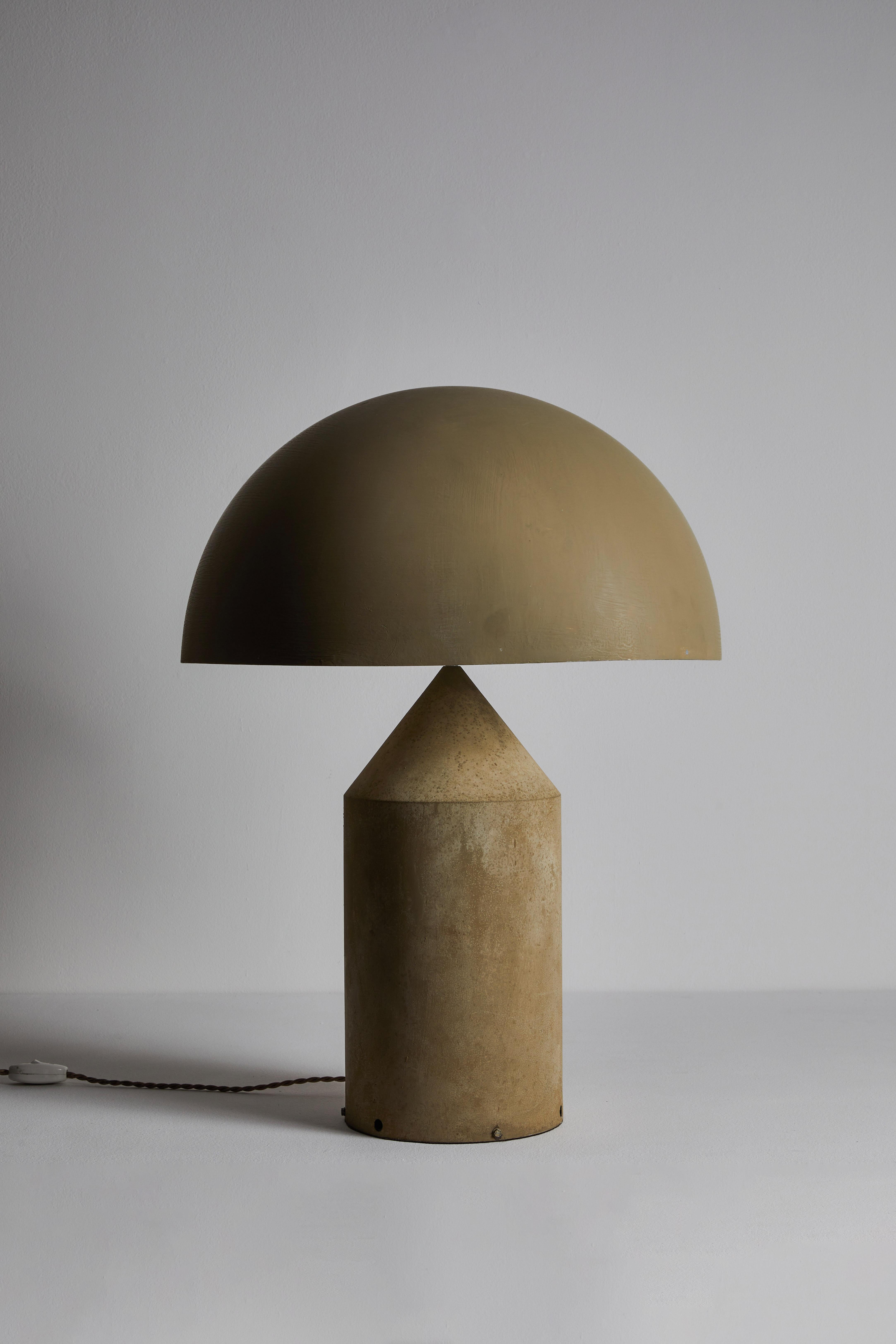 Italian Rare Atollo Table Lamp by Vico Magistretti for Oluce