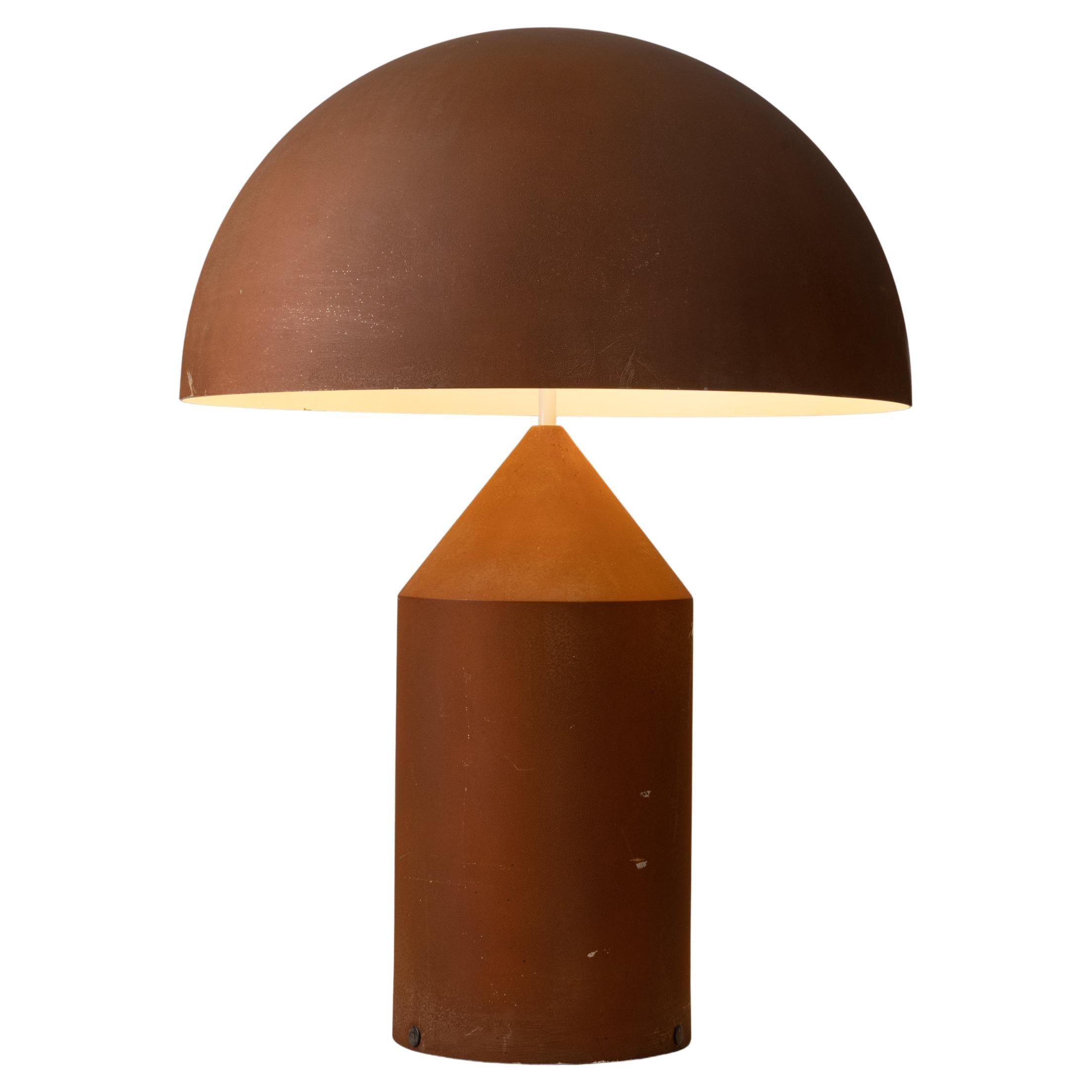 Rare Atollo Table Lamp by Vico Magistretti for Oluce