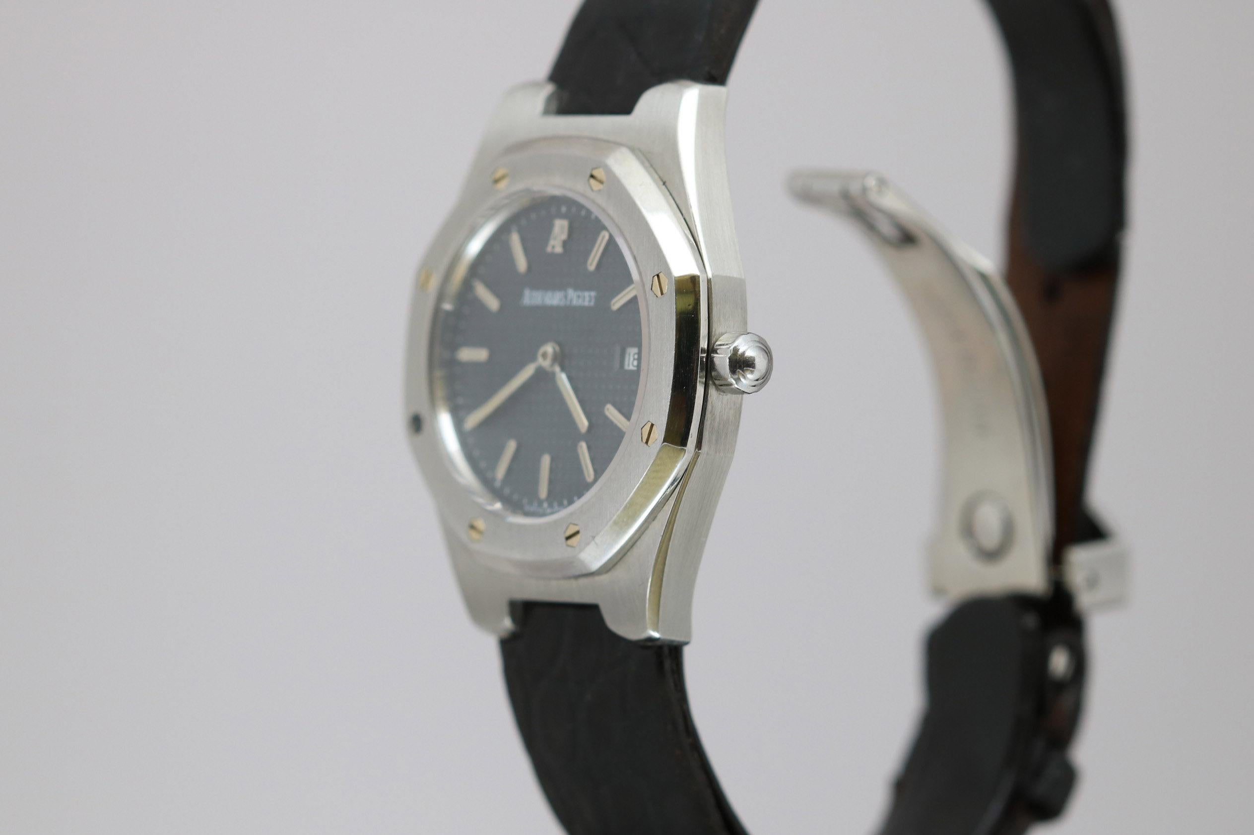 Women's Rare Audemars Piguet Stainless Steel Ladies Royal Oak Quartz, circa 1990