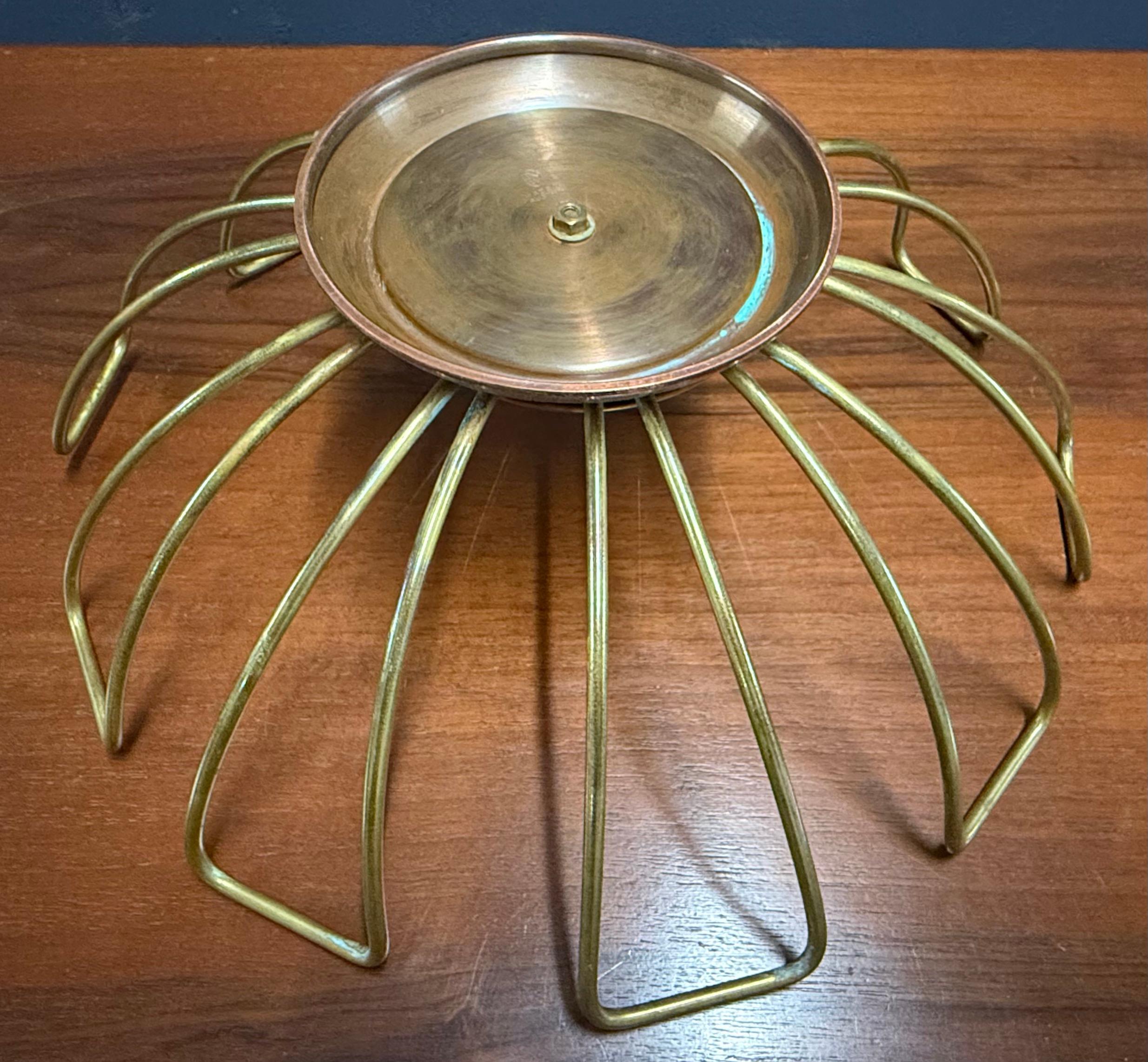 Mid-Century moderno raro cesto di frutta modernista austriaco di erwin kolbenheyer in vendita