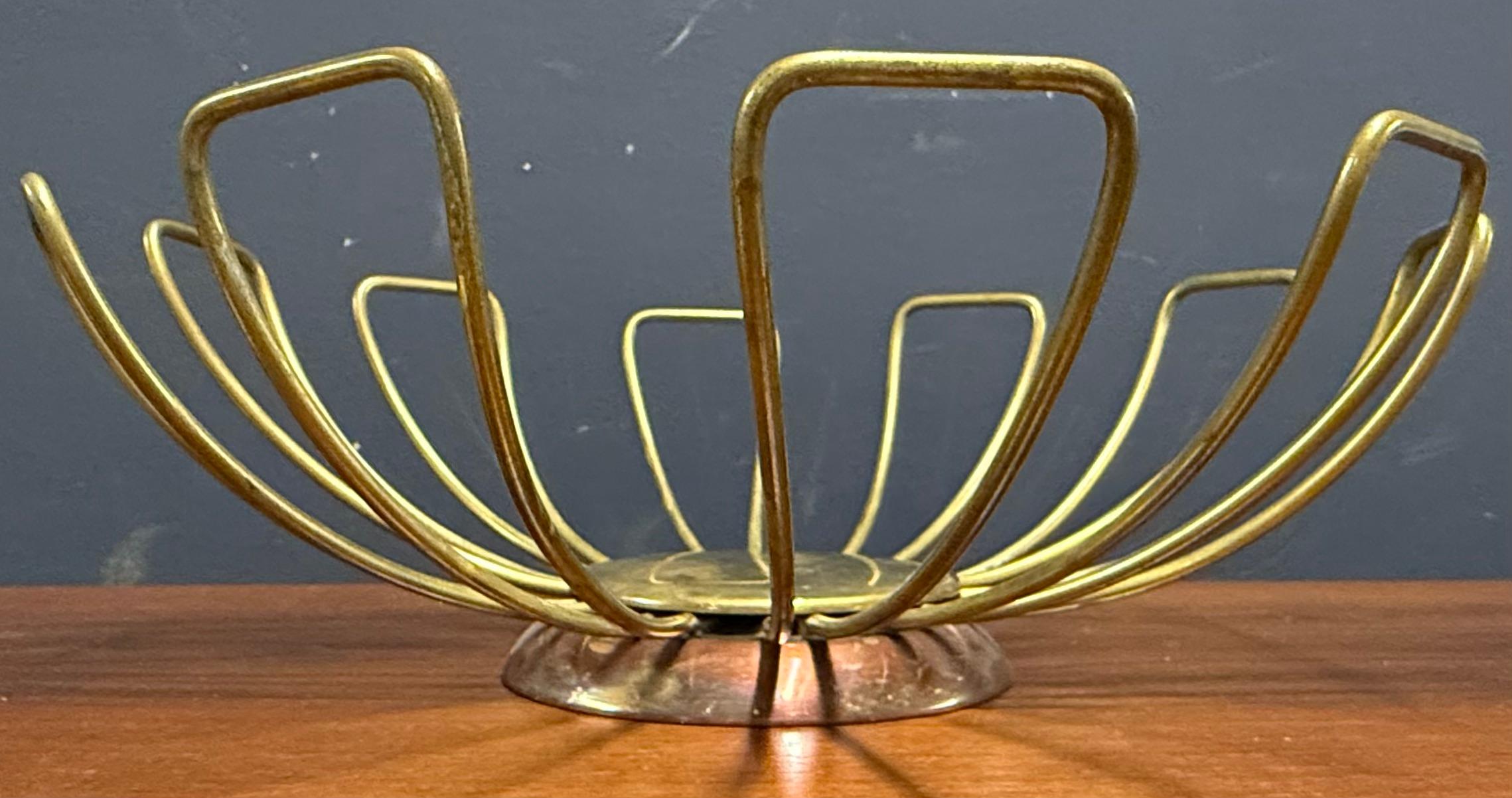 raro cesto di frutta modernista austriaco di erwin kolbenheyer In condizioni buone in vendita a Munich, DE