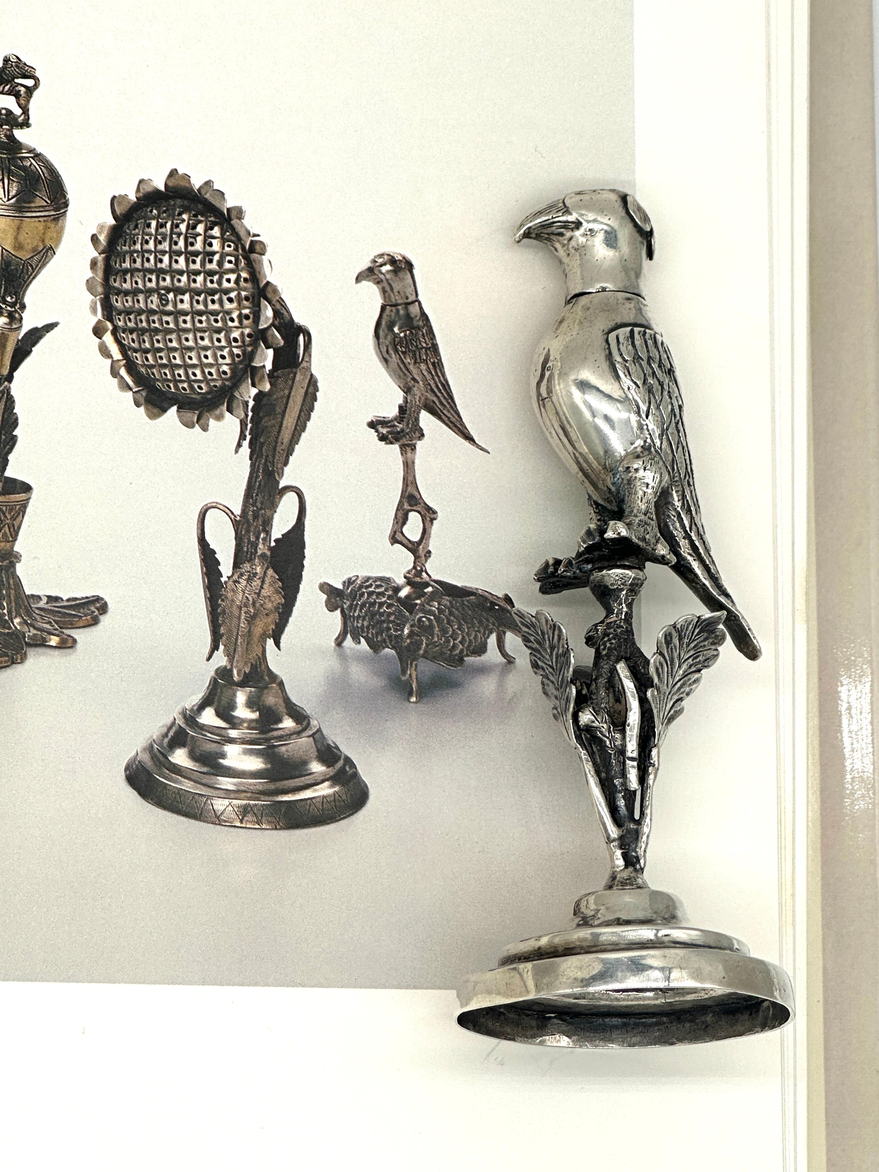 RARE Österreichisches Silber (ALT WIEN) Havdalah Gewürzbehälter, Judaica ISRAEL MUSEUM im Angebot 6