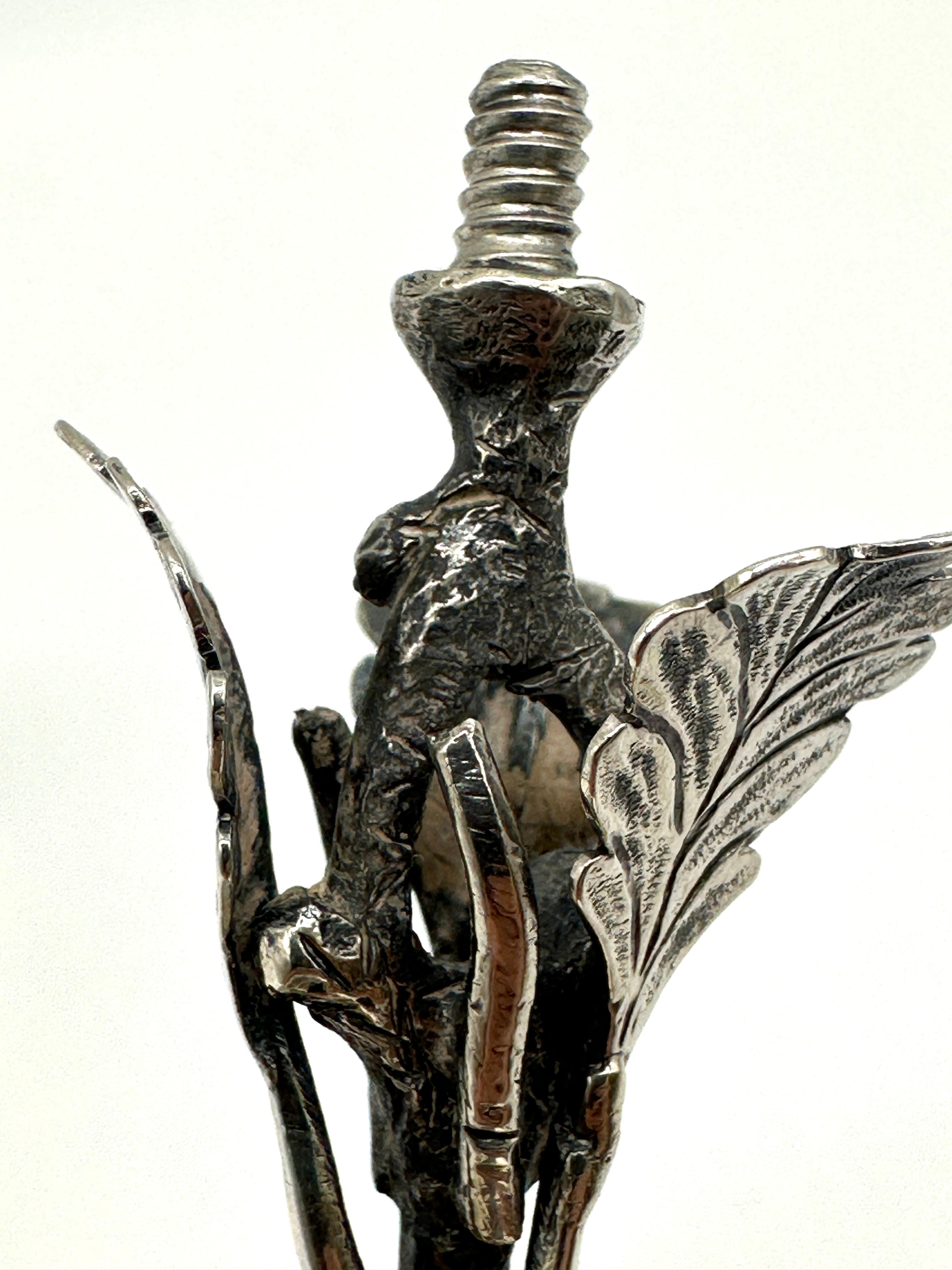RARE Österreichisches Silber (ALT WIEN) Havdalah Gewürzbehälter, Judaica ISRAEL MUSEUM im Angebot 8