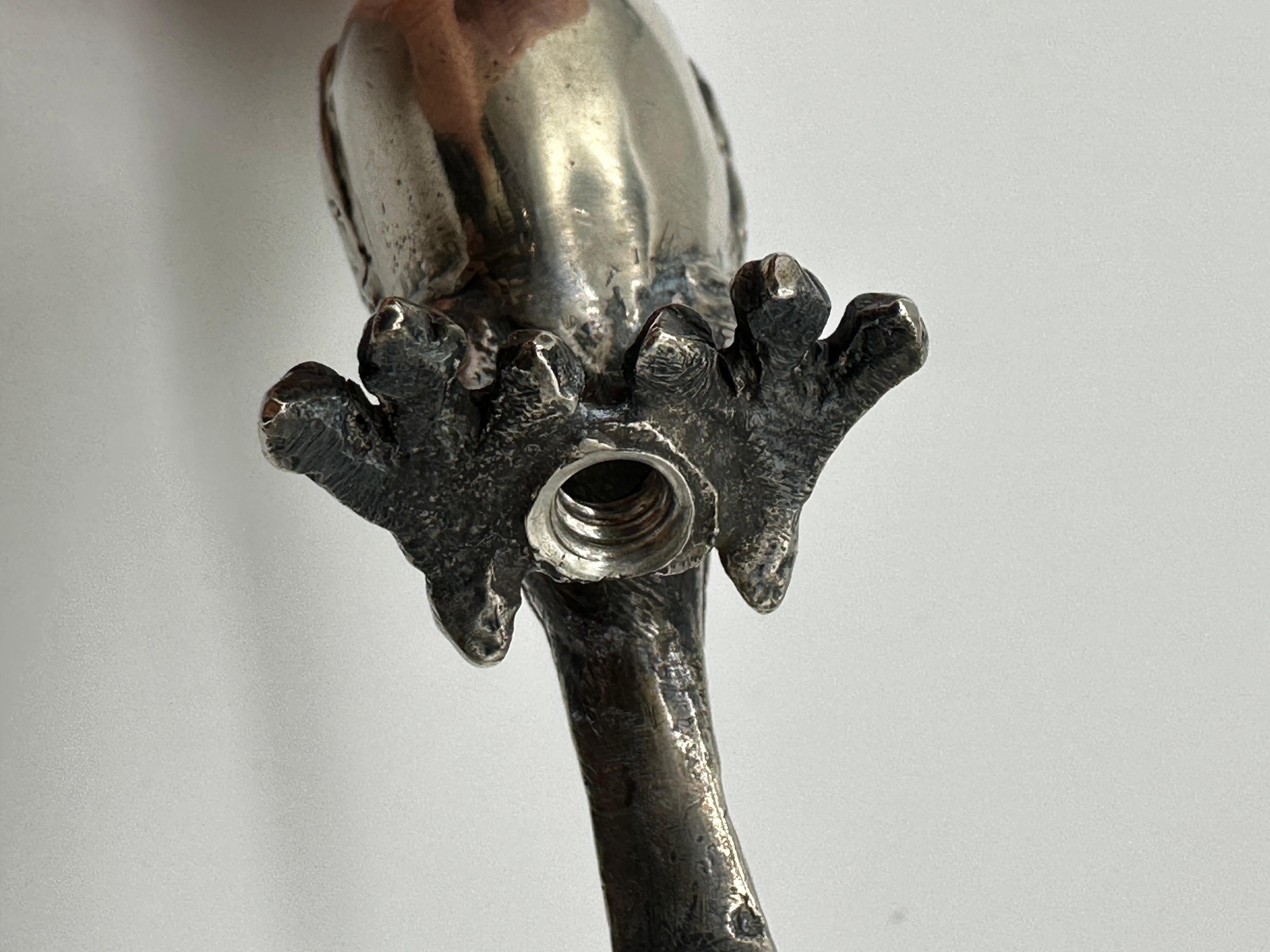 RARE Österreichisches Silber (ALT WIEN) Havdalah Gewürzbehälter, Judaica ISRAEL MUSEUM im Angebot 10