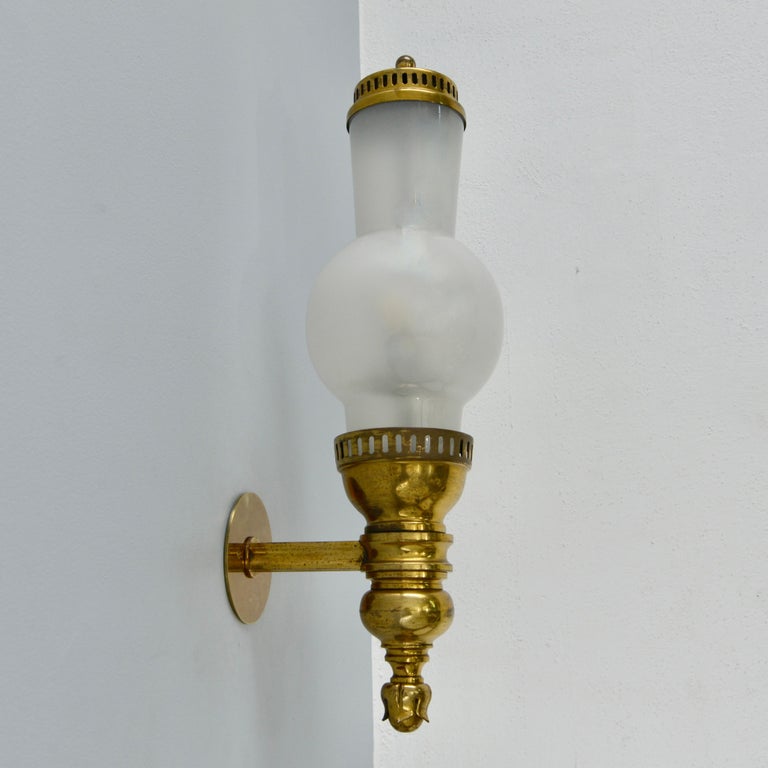 Italian Rare Azucena Lantern by Luigi Caccia Dominioni For Sale