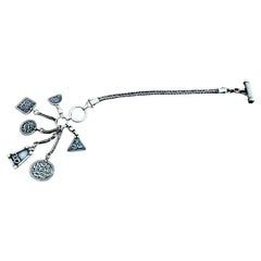 RARA Pulsera egipcia de plata de ley y oro Azza Fahmy