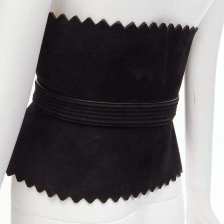 Azzadine Alaia Rare Vintage 80\'s Cord Belt Vintage Alaia Belt - 6 For Sale on 1stDibs main image 3