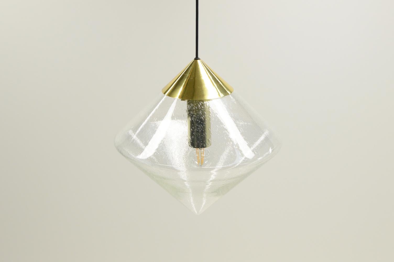 Dutch Rare B-1218 pendant by Raak Amsterdam, 1970s The Netherlands.  For Sale