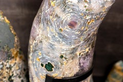 Rare Baby Blue Agate Butterfly Geode