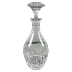 Rare Baccarat Crystal France Massena Liquor 
Whiskey Decanter with Stopper