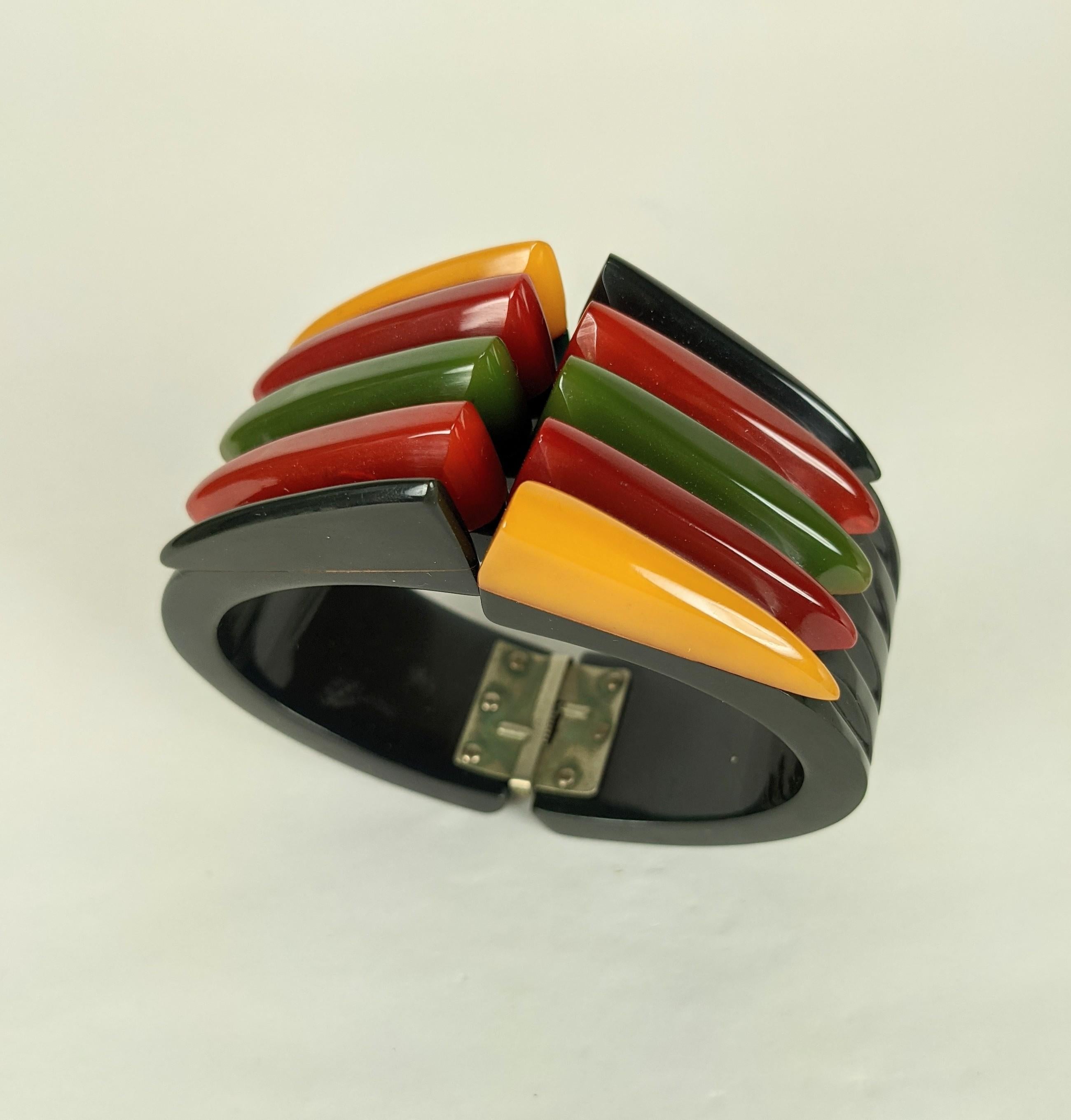 Rare Bakelite Philadelphia Bracelet In Good Condition For Sale In New York, NY