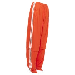 selten BALENCIAGA ADIDAS Demna 2022 Runway Pantashoe Jogginghose track heels EU37