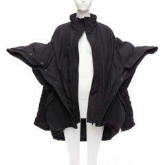 rare BALENCIAGA Demna 2021 Runway CB Parka deconstructed ski jacket FR34 XS