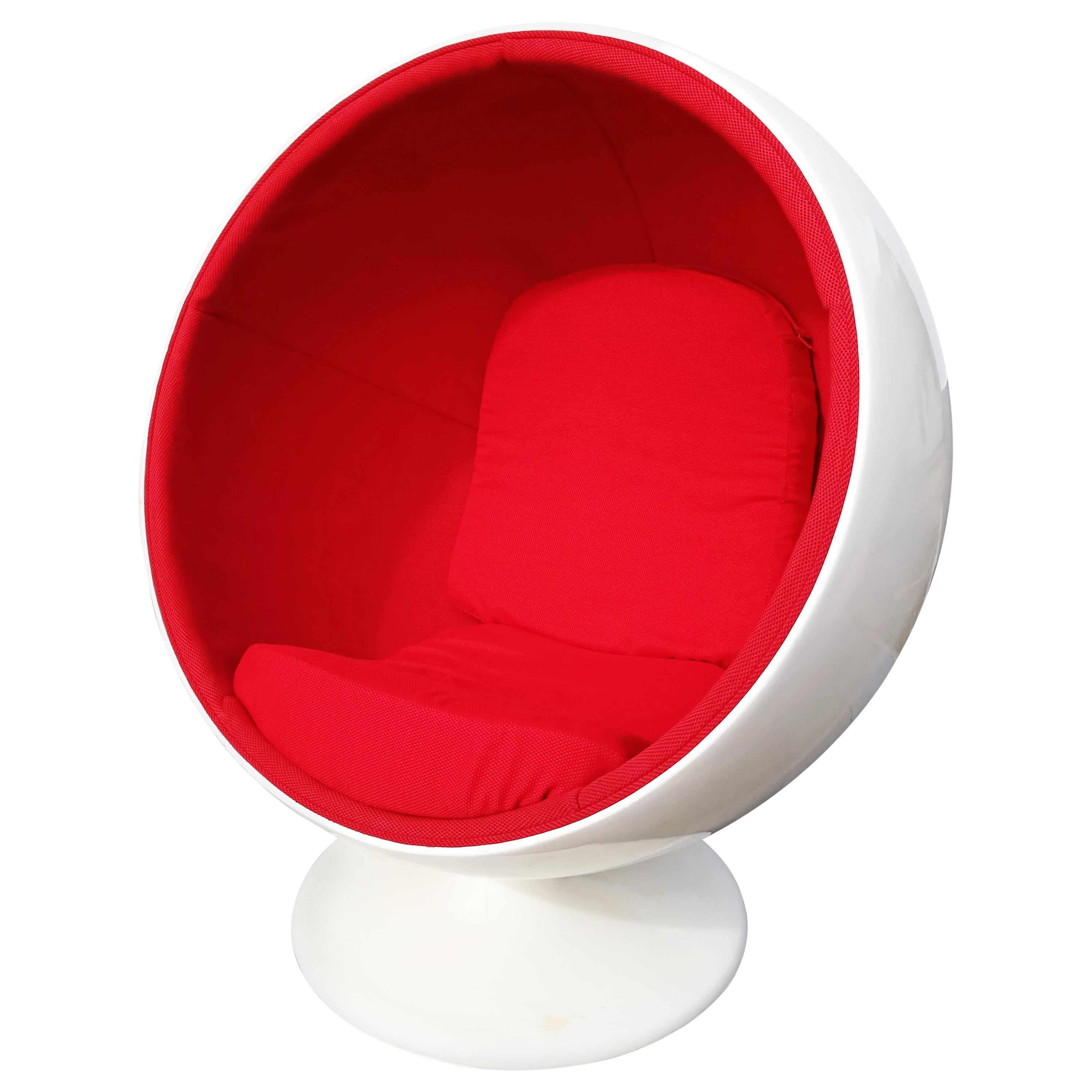 Rare Ball Chair by Eero Aarnio for Adelta 