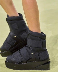 Rare Balmain Volt Runway FW22 $3299 space boots / platform futuristic 39 9 black