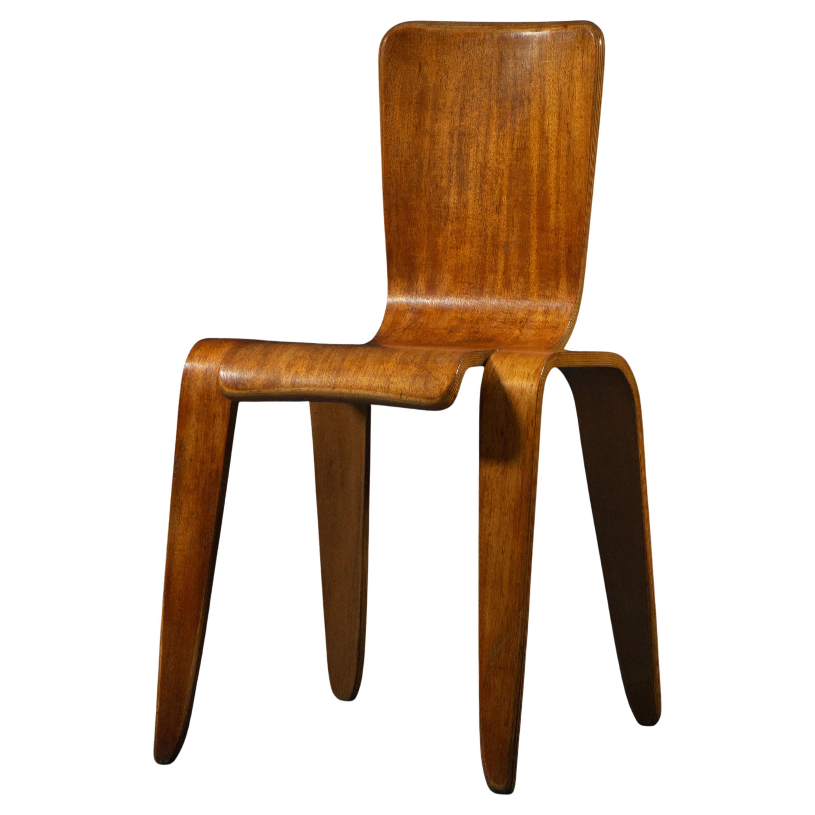 Seltener Bambi-Stuhl entworfen von Han Pieck für Morris & Co Glasgow im Angebot 5