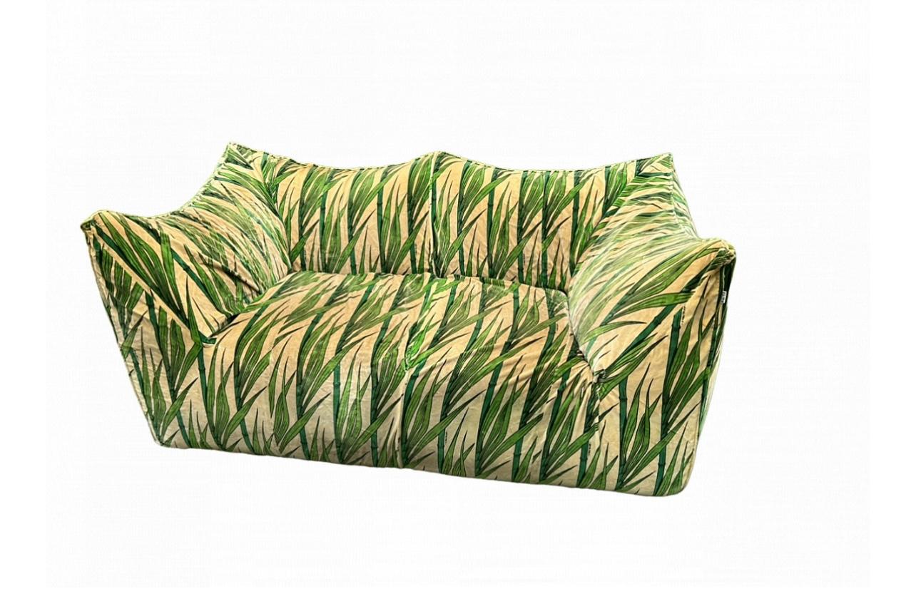 Mid-Century Modern Rare Bambole Sofa by Mario Bellini for B&B Italia 1970s
